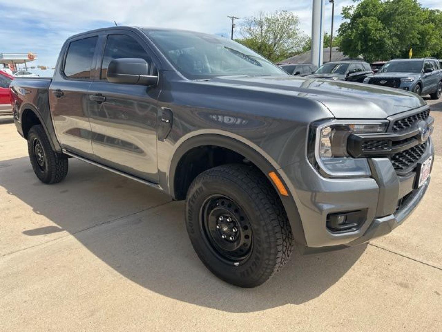 2026 Gray /Ebony Ford Ranger XL (1FTER4BH7TL) with an EcoBoost 2.3L I4 GTDi DOHC Turbocharged VCT engine, Automatic transmission, located at 1105 E Mulberry, Kaufman, TX, 75142, (972) 962-2151, 32.589550, -96.300926 - Photo#4