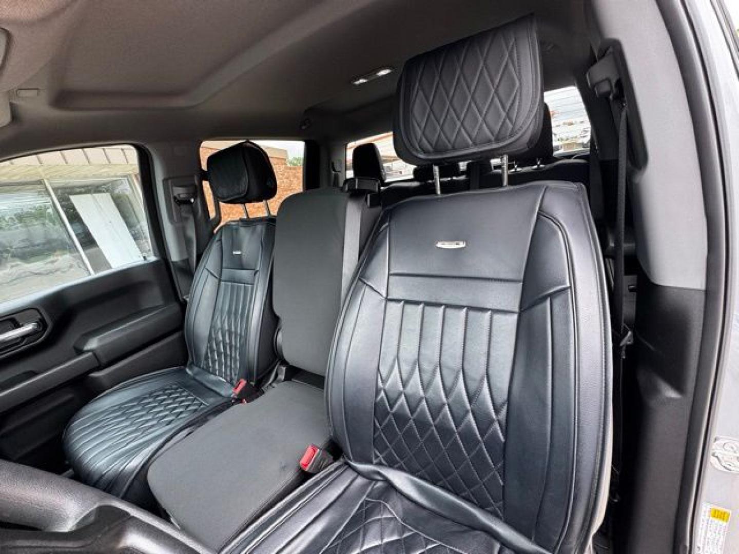 2024 Sterling Gray Metallic /Jet Black Chevrolet Silverado 1500 Custom Trail Boss (3GCPDCEK6RG) with an 2.7L I4 Turbocharged DOHC 16V LEV3-SULEV30 310hp engine, Automatic transmission, located at 1105 E Mulberry, Kaufman, TX, 75142, (972) 962-2151, 32.589550, -96.300926 - Sterling Gray Metallic 2024 Chevrolet Silverado 1500 4D Crew Cab Custom Trail Boss 4WD 8-Speed Automatic 2.7L I4 Turbocharged DOHC 16V LEV3-SULEV30 310hp Tow Hitch, Pass Through Rear Split Bench Seat, 8-Speed Automatic, 4WD, Jet Black Cloth.<br><br><br>Please call Paul Murrey Ford Inc. In Kaufman Te - Photo#9