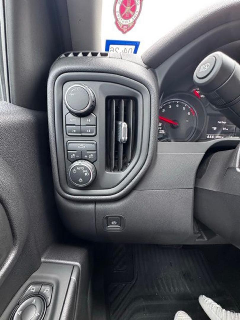2024 Sterling Gray Metallic /Jet Black Chevrolet Silverado 1500 Custom Trail Boss (3GCPDCEK6RG) with an 2.7L I4 Turbocharged DOHC 16V LEV3-SULEV30 310hp engine, Automatic transmission, located at 1105 E Mulberry, Kaufman, TX, 75142, (972) 962-2151, 32.589550, -96.300926 - Sterling Gray Metallic 2024 Chevrolet Silverado 1500 4D Crew Cab Custom Trail Boss 4WD 8-Speed Automatic 2.7L I4 Turbocharged DOHC 16V LEV3-SULEV30 310hp Tow Hitch, Pass Through Rear Split Bench Seat, 8-Speed Automatic, 4WD, Jet Black Cloth.<br><br><br>Please call Paul Murrey Ford Inc. In Kaufman Te - Photo#10