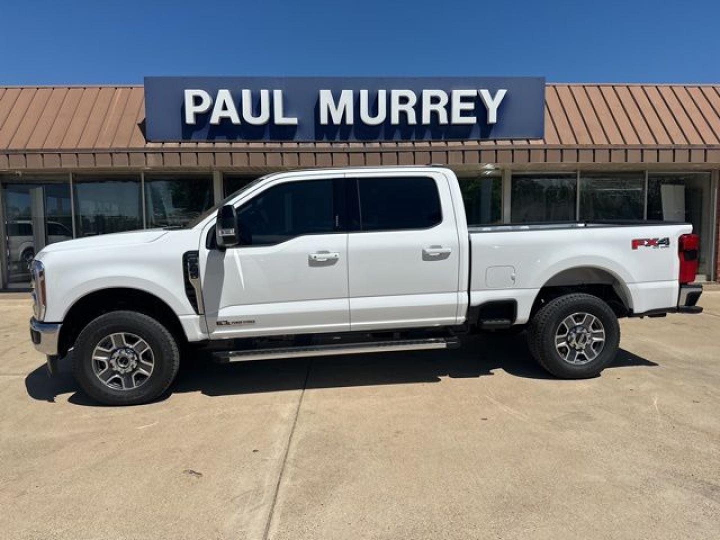 2026 Oxford White /Black Onyx Ford F-250SD Lariat (1FT8W2BT1TE) with an Power Stroke 6.7L V8 DI 32V OHV Turbodiesel engine, Automatic transmission, located at 1105 E Mulberry, Kaufman, TX, 75142, (972) 962-2151, 32.589550, -96.300926 - 4WD.<br>Oxford White 2026 Ford F-250SD 4D Crew Cab Lariat 4WD 10-Speed Automatic Power Stroke 6.7L V8 DI 32V OHV Turbodiesel - Photo#0