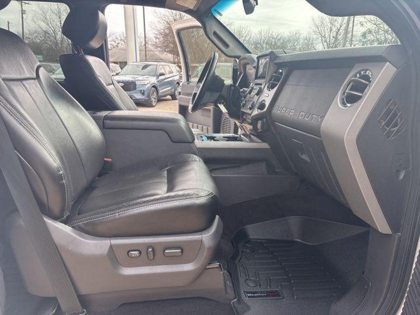 2016 White Platinum Clearcoat Metallic /Black Ford F-350SD Lariat (1FT8W3BT1GE) with an Power Stroke 6.7L V8 DI 32V OHV Turbodiesel engine, Automatic transmission, located at 1105 E Mulberry, Kaufman, TX, 75142, (972) 962-2151, 32.589550, -96.300926 - White Platinum Clearcoat Metallic 2016 Ford F-350SD 4D Crew Cab Lariat 4WD TorqShift 6-Speed Automatic Power Stroke 6.7L V8 DI 32V OHV Turbodiesel 4WD.<br><br><br>Odometer is 38623 miles below market average!<br><br>Awards:<br> * 2016 KBB.com Brand Image Awards go<br>Please call Paul Murrey Ford In - Photo#15