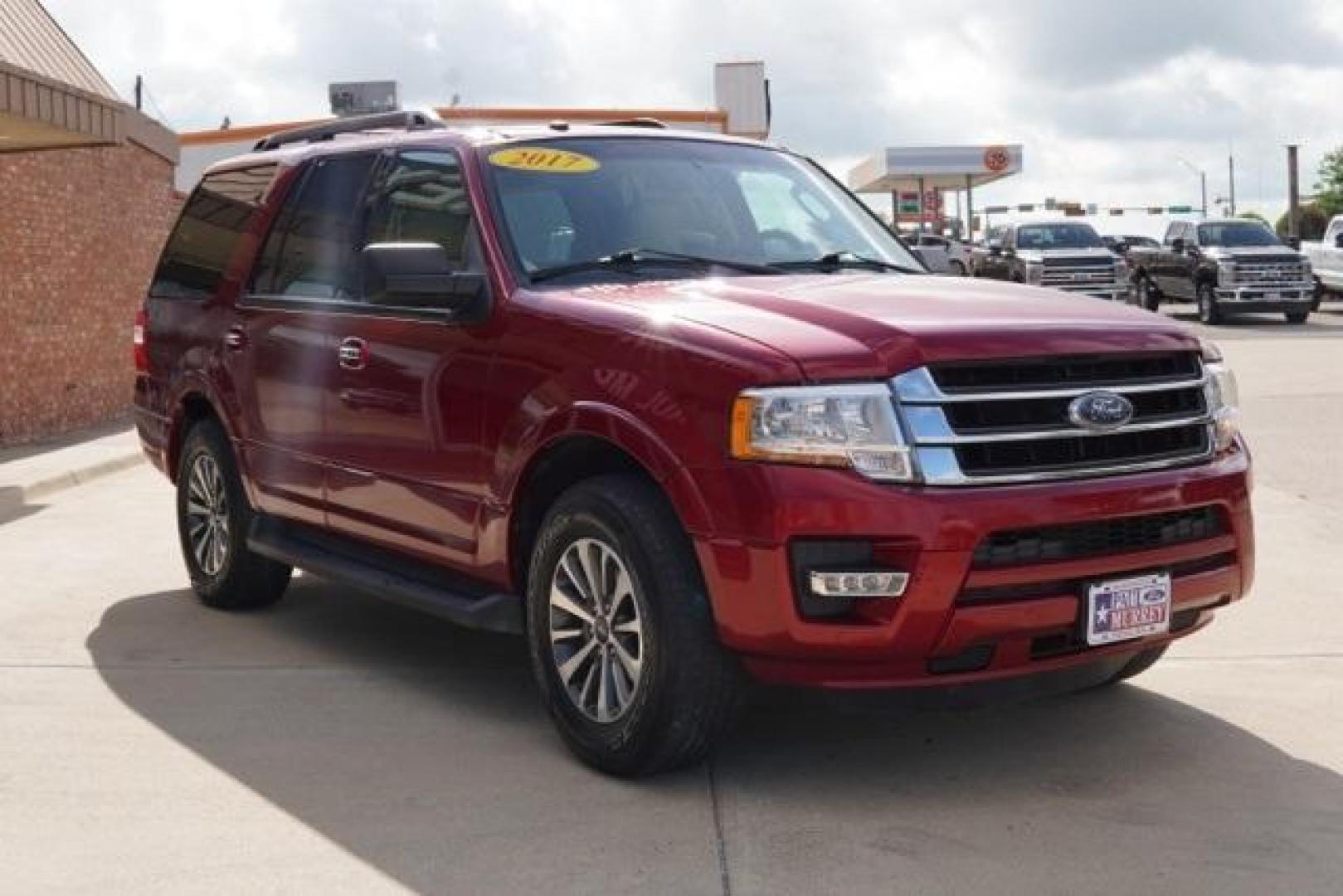 2017 Ruby Red Metallic /Dune Ford Expedition XLT (1FMJU1HT7HE) with an EcoBoost 3.5L V6 GTDi DOHC 24V Twin Turbocharged engine, Automatic transmission, located at 1105 E Mulberry, Kaufman, TX, 75142, (972) 962-2151, 32.589550, -96.300926 - Ruby Red Metallic 2017 Ford Expedition 4D Sport Utility XLT RWD 6-Speed Automatic EcoBoost 3.5L V6 GTDi DOHC 24V Twin Turbocharged<br><br><br>Recent Arrival! Odometer is 51810 miles below market average!<br><br>Awards:<br> * 2017 KBB.com 10 Most Awarded Brands * 2017 KBB.com Brand Image Awards<br - Photo#7