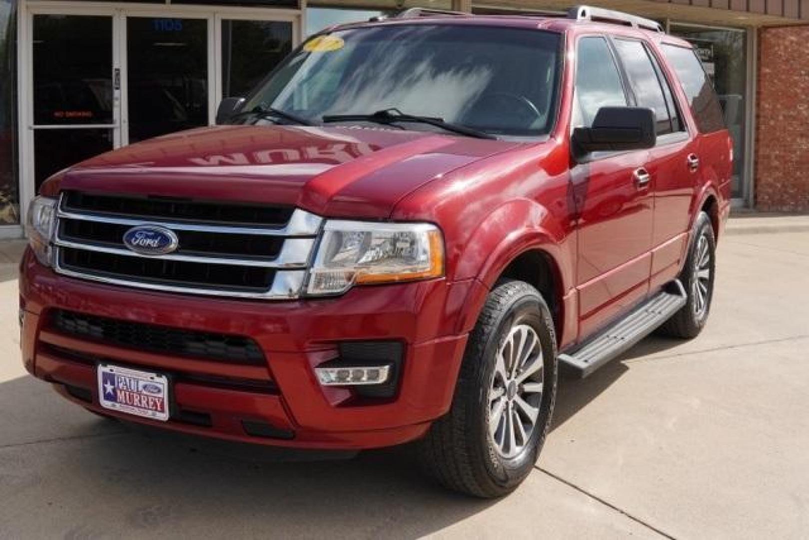 2017 Ruby Red Metallic /Dune Ford Expedition XLT (1FMJU1HT7HE) with an EcoBoost 3.5L V6 GTDi DOHC 24V Twin Turbocharged engine, Automatic transmission, located at 1105 E Mulberry, Kaufman, TX, 75142, (972) 962-2151, 32.589550, -96.300926 - Ruby Red Metallic 2017 Ford Expedition 4D Sport Utility XLT RWD 6-Speed Automatic EcoBoost 3.5L V6 GTDi DOHC 24V Twin Turbocharged<br><br><br>Recent Arrival! Odometer is 51810 miles below market average!<br><br>Awards:<br> * 2017 KBB.com 10 Most Awarded Brands * 2017 KBB.com Brand Image Awards<br - Photo#9