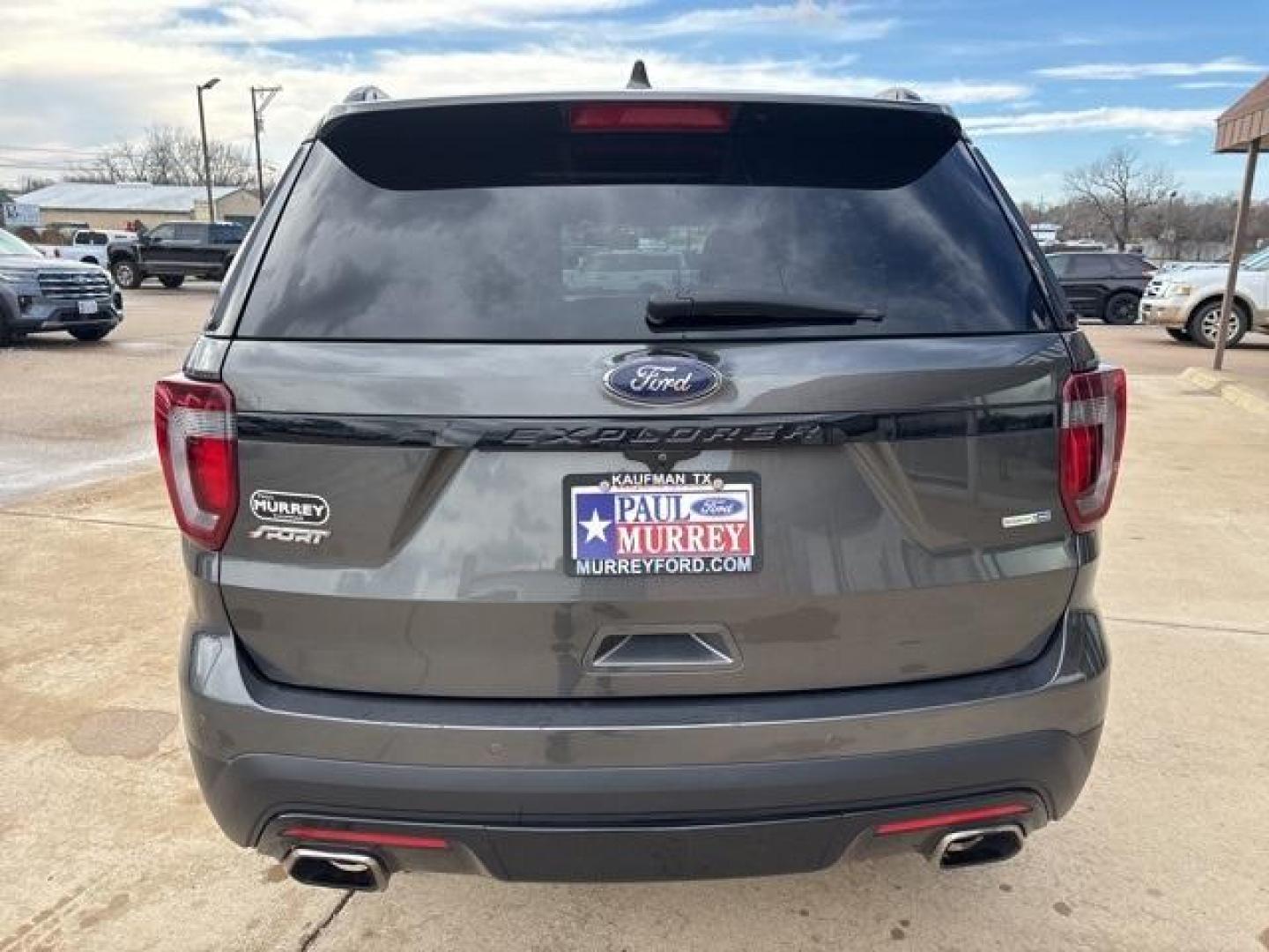 2017 Magnetic /Ebony Black Ford Explorer Sport (1FM5K8GT9HG) with an 3.5L V6 engine, Automatic transmission, located at 1105 E Mulberry, Kaufman, TX, 75142, (972) 962-2151, 32.589550, -96.300926 - Magnetic 2017 Ford Explorer 4D Sport Utility Sport 4WD 6-Speed Automatic with Select-Shift 3.5L V6 4WD.<br><br><br>Odometer is 17628 miles below market average!<br><br>Awards:<br> * 2017 KBB.com 10 Most Awarded Brands * 2017 KBB.com Brand Image Awards<br>Please call Paul Murrey Ford Inc. In Kaufm - Photo#4