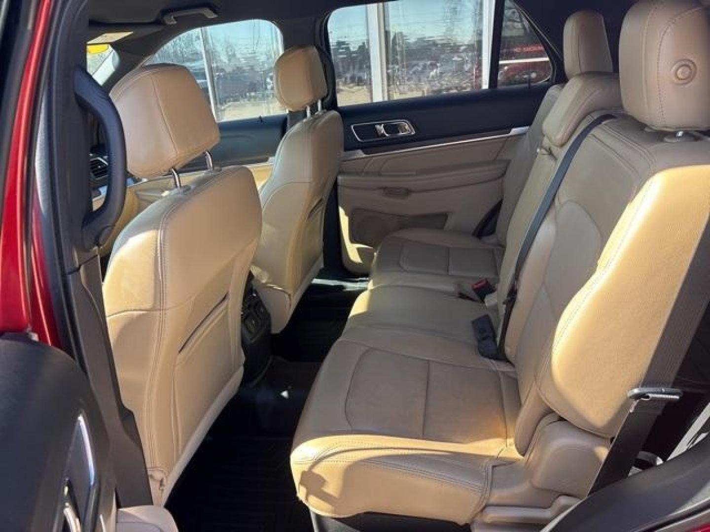 2017 Ruby Red /Med Light Camel Ford Explorer Limited (1FM5K7F83HG) with an 3.5L V6 Ti-VCT engine, Automatic transmission, located at 1105 E Mulberry, Kaufman, TX, 75142, (972) 962-2151, 32.589550, -96.300926 - Ruby Red 2017 Ford Explorer 4D Sport Utility Limited FWD 6-Speed Automatic with Select-Shift 3.5L V6 Ti-VCT<br><br><br>Odometer is 4837 miles below market average!<br><br>Awards:<br> * 2017 KBB.com Brand Image Awards * 2017 KBB.com 10 Most Awarded Brands<br>Please call Paul Murrey Ford Inc. In Ka - Photo#11