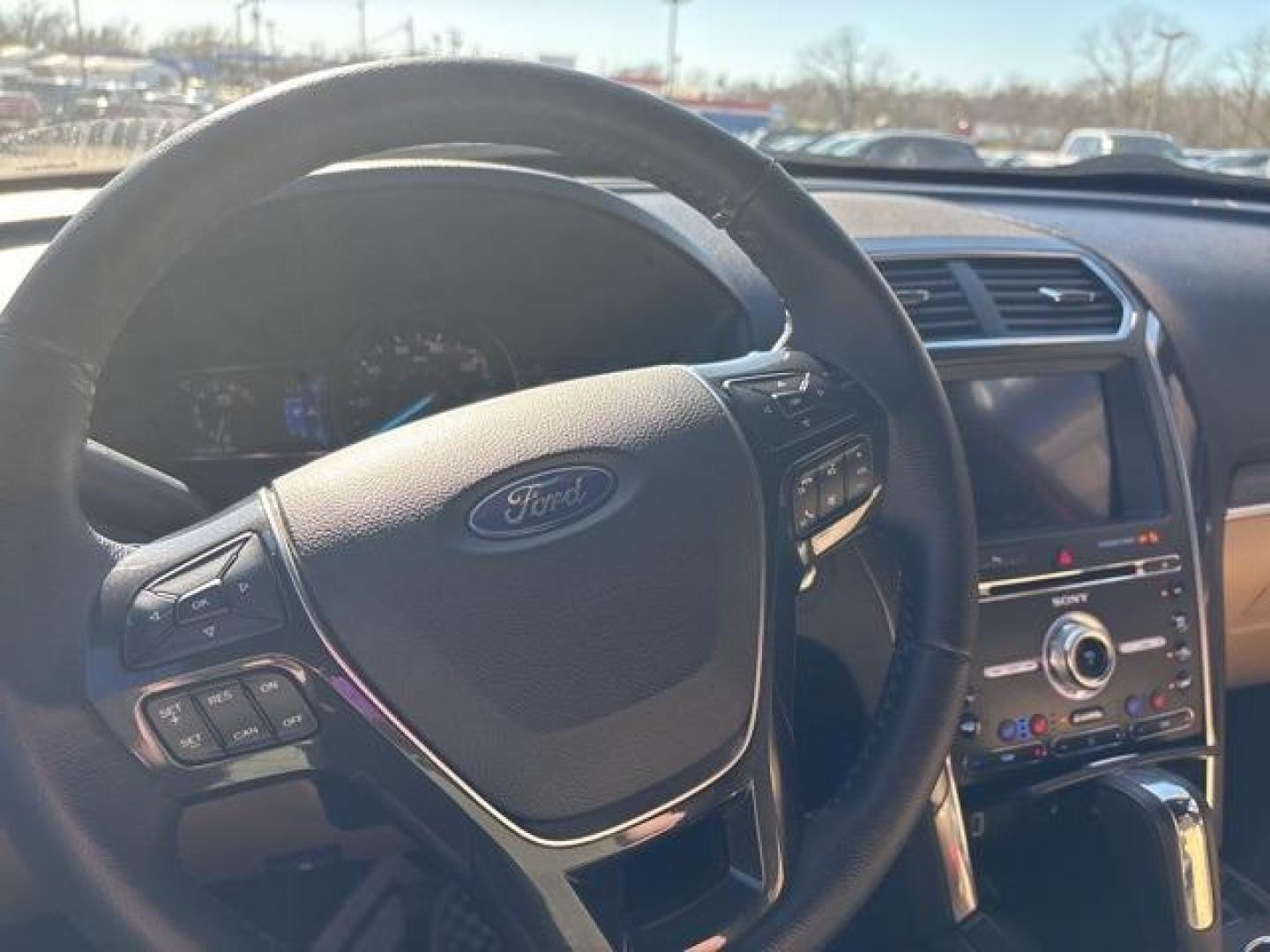 2017 Ruby Red /Med Light Camel Ford Explorer Limited (1FM5K7F83HG) with an 3.5L V6 Ti-VCT engine, Automatic transmission, located at 1105 E Mulberry, Kaufman, TX, 75142, (972) 962-2151, 32.589550, -96.300926 - Ruby Red 2017 Ford Explorer 4D Sport Utility Limited FWD 6-Speed Automatic with Select-Shift 3.5L V6 Ti-VCT<br><br><br>Odometer is 4837 miles below market average!<br><br>Awards:<br> * 2017 KBB.com Brand Image Awards * 2017 KBB.com 10 Most Awarded Brands<br>Please call Paul Murrey Ford Inc. In Ka - Photo#17