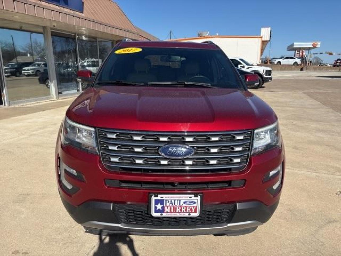2017 Ruby Red /Med Light Camel Ford Explorer Limited (1FM5K7F83HG) with an 3.5L V6 Ti-VCT engine, Automatic transmission, located at 1105 E Mulberry, Kaufman, TX, 75142, (972) 962-2151, 32.589550, -96.300926 - Ruby Red 2017 Ford Explorer 4D Sport Utility Limited FWD 6-Speed Automatic with Select-Shift 3.5L V6 Ti-VCT<br><br><br>Odometer is 4837 miles below market average!<br><br>Awards:<br> * 2017 KBB.com Brand Image Awards * 2017 KBB.com 10 Most Awarded Brands<br>Please call Paul Murrey Ford Inc. In Ka - Photo#7