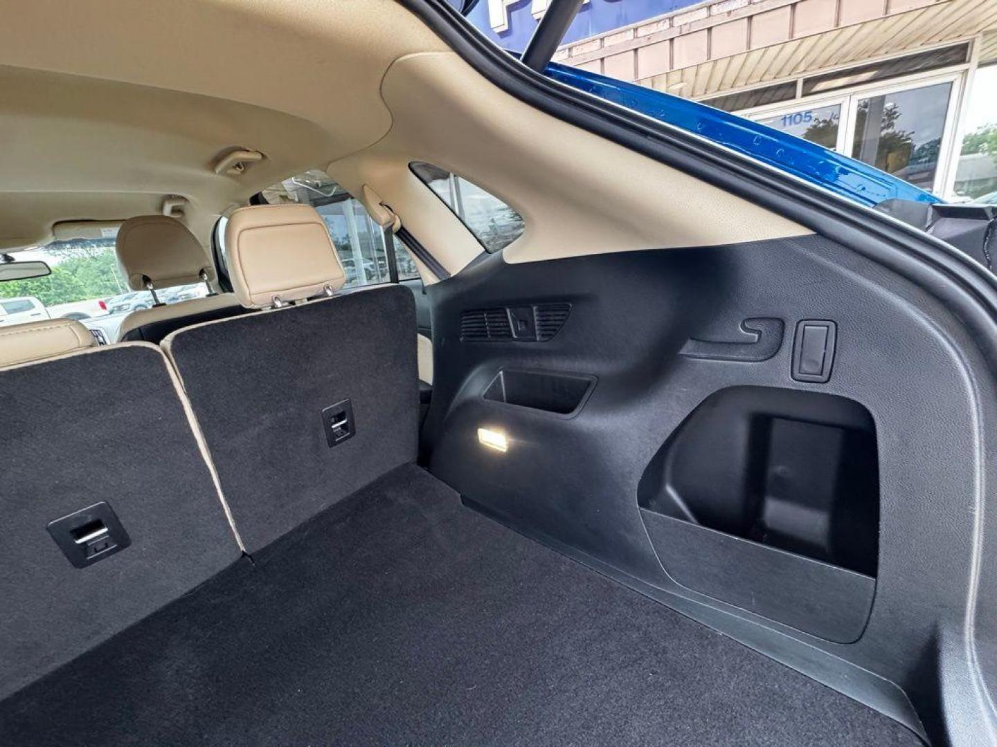 2018 Lightning Blue /Dune Ford Edge SEL (2FMPK3J90JB) with an EcoBoost 2.0L I4 GTDi DOHC Turbocharged VCT engine, Automatic transmission, located at 1105 E Mulberry, Kaufman, TX, 75142, (972) 962-2151, 32.589550, -96.300926 - Lightning Blue 2018 Ford Edge 4D Sport Utility SEL FWD 6-Speed Automatic EcoBoost 2.0L I4 GTDi DOHC Turbocharged VCT<br><br><br>Recent Arrival! 20/29 City/Highway MPG<br><br>Awards:<br> * 2018 KBB.com Brand Image Awards * 2018 KBB.com 10 Most Awarded Brands<br>Please call Paul Murrey Ford Inc. In - Photo#20