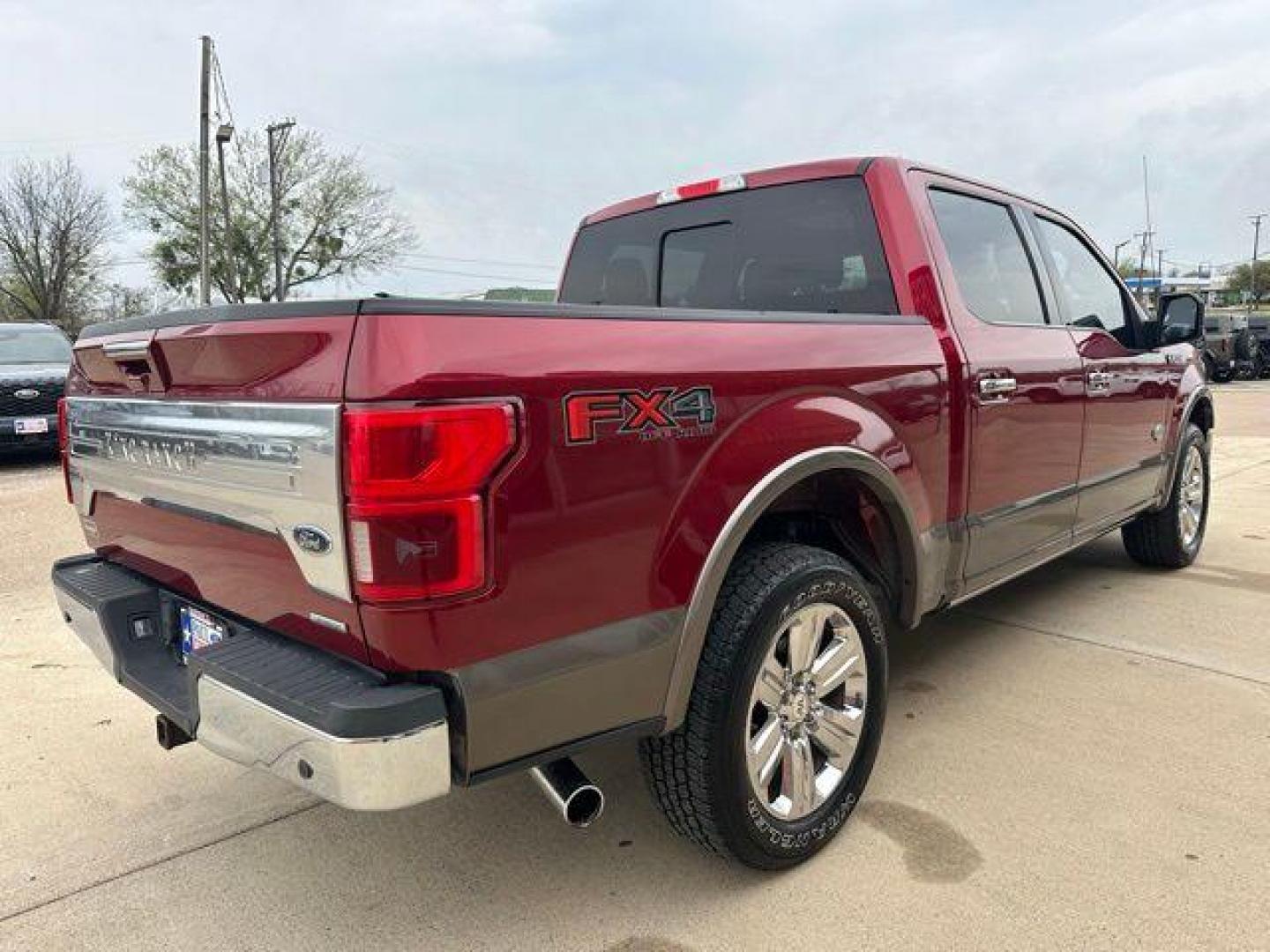 2018 Ruby Red /Kingsville Ford F-150 King Ranch (1FTEW1EG1JF) with an 3.5L V6 EcoBoost engine, Automatic transmission, located at 1105 E Mulberry, Kaufman, TX, 75142, (972) 962-2151, 32.589550, -96.300926 - Photo#4