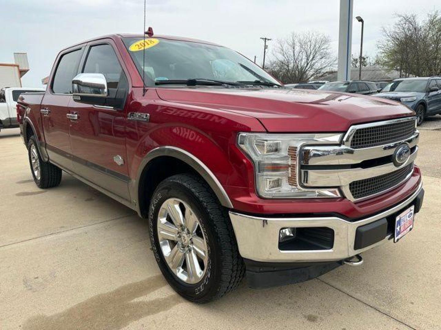 2018 Ruby Red /Kingsville Ford F-150 King Ranch (1FTEW1EG1JF) with an 3.5L V6 EcoBoost engine, Automatic transmission, located at 1105 E Mulberry, Kaufman, TX, 75142, (972) 962-2151, 32.589550, -96.300926 - Photo#5