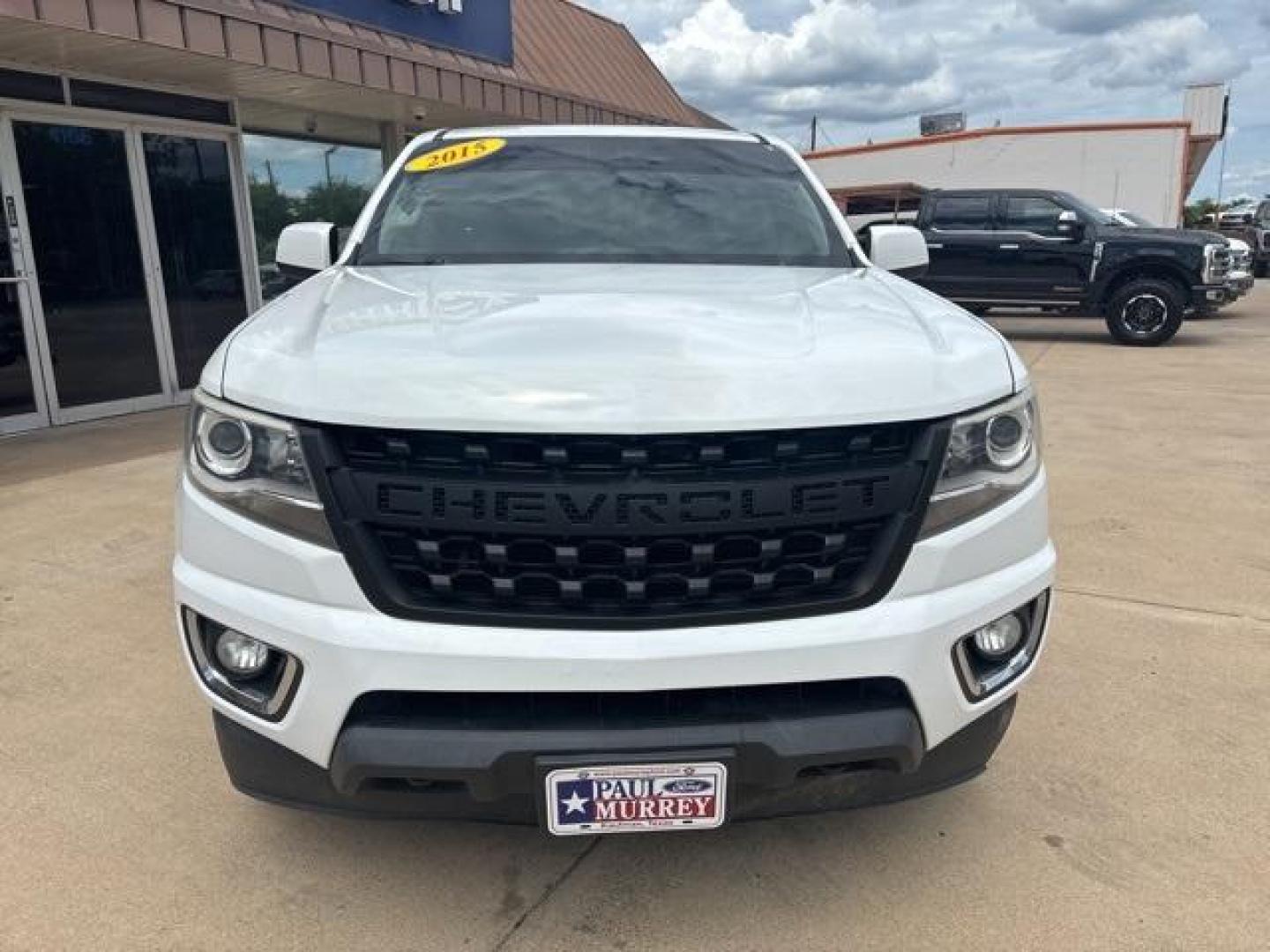 2015 Summit White /Black Chevrolet Colorado Z71 (1GCGTCE32F1) with an 3.6L V6 DGI DOHC VVT engine, Automatic transmission, located at 1105 E Mulberry, Kaufman, TX, 75142, (972) 962-2151, 32.589550, -96.300926 - Summit White 2015 Chevrolet Colorado 4D Crew Cab Z71 4WD 6-Speed Automatic 3.6L V6 DGI DOHC VVT 4WD.<br><br><br>Recent Arrival!<br><br>Awards:<br> * 2015 KBB.com Best Resale Value Awards * 2015 KBB.com Best Buy Awards Finalist<br>Please call Paul Murrey Ford Inc. In Kaufman Texas A Family Dealers - Photo#7
