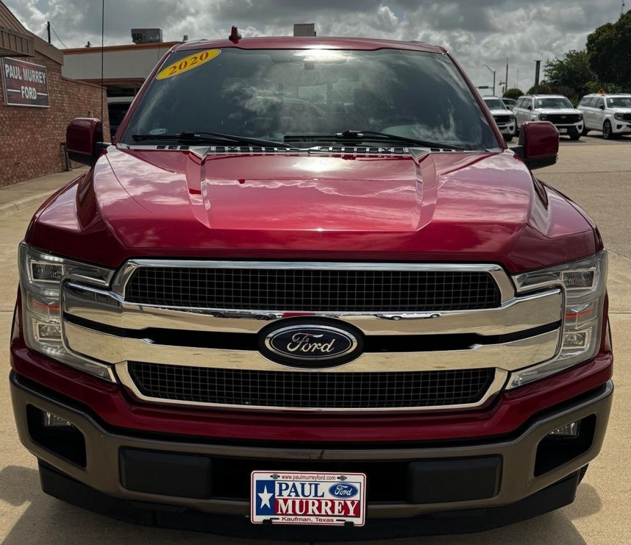 2020 Red /Medium Light Camel Ford F-150 King Ranch (1FTEW1C40LK) with an 3.5L V6 EcoBoost engine, Automatic transmission, located at 1105 E Mulberry, Kaufman, TX, 75142, (972) 962-2151, 32.589550, -96.300926 - Red 2020 Ford F-150 4D SuperCrew King Ranch RWD 10-Speed Automatic 3.5L V6 EcoBoost<br><br><br>Odometer is 50000 miles below market average!<br><br><br>Please call Paul Murrey Ford Inc. In Kaufman Texas A Family Dealership Since 1952 Serving the Dallas Fort Worth and East Texas areas for over 70 yea- Photo#4