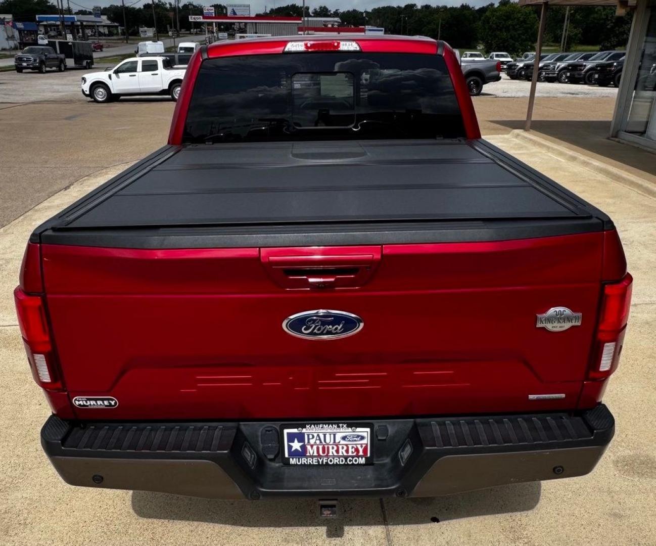 2020 Red /Medium Light Camel Ford F-150 King Ranch (1FTEW1C40LK) with an 3.5L V6 EcoBoost engine, Automatic transmission, located at 1105 E Mulberry, Kaufman, TX, 75142, (972) 962-2151, 32.589550, -96.300926 - Red 2020 Ford F-150 4D SuperCrew King Ranch RWD 10-Speed Automatic 3.5L V6 EcoBoost<br><br><br>Odometer is 50000 miles below market average!<br><br><br>Please call Paul Murrey Ford Inc. In Kaufman Texas A Family Dealership Since 1952 Serving the Dallas Fort Worth and East Texas areas for over 70 yea- Photo#6