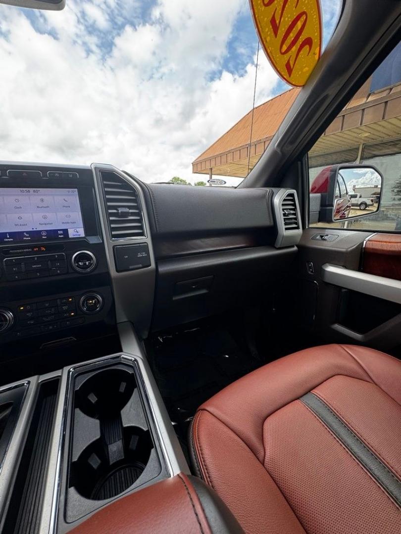 2020 Red /Medium Light Camel Ford F-150 King Ranch (1FTEW1C40LK) with an 3.5L V6 EcoBoost engine, Automatic transmission, located at 1105 E Mulberry, Kaufman, TX, 75142, (972) 962-2151, 32.589550, -96.300926 - Red 2020 Ford F-150 4D SuperCrew King Ranch RWD 10-Speed Automatic 3.5L V6 EcoBoost<br><br><br>Odometer is 50000 miles below market average!<br><br><br>Please call Paul Murrey Ford Inc. In Kaufman Texas A Family Dealership Since 1952 Serving the Dallas Fort Worth and East Texas areas for over 70 yea- Photo#21