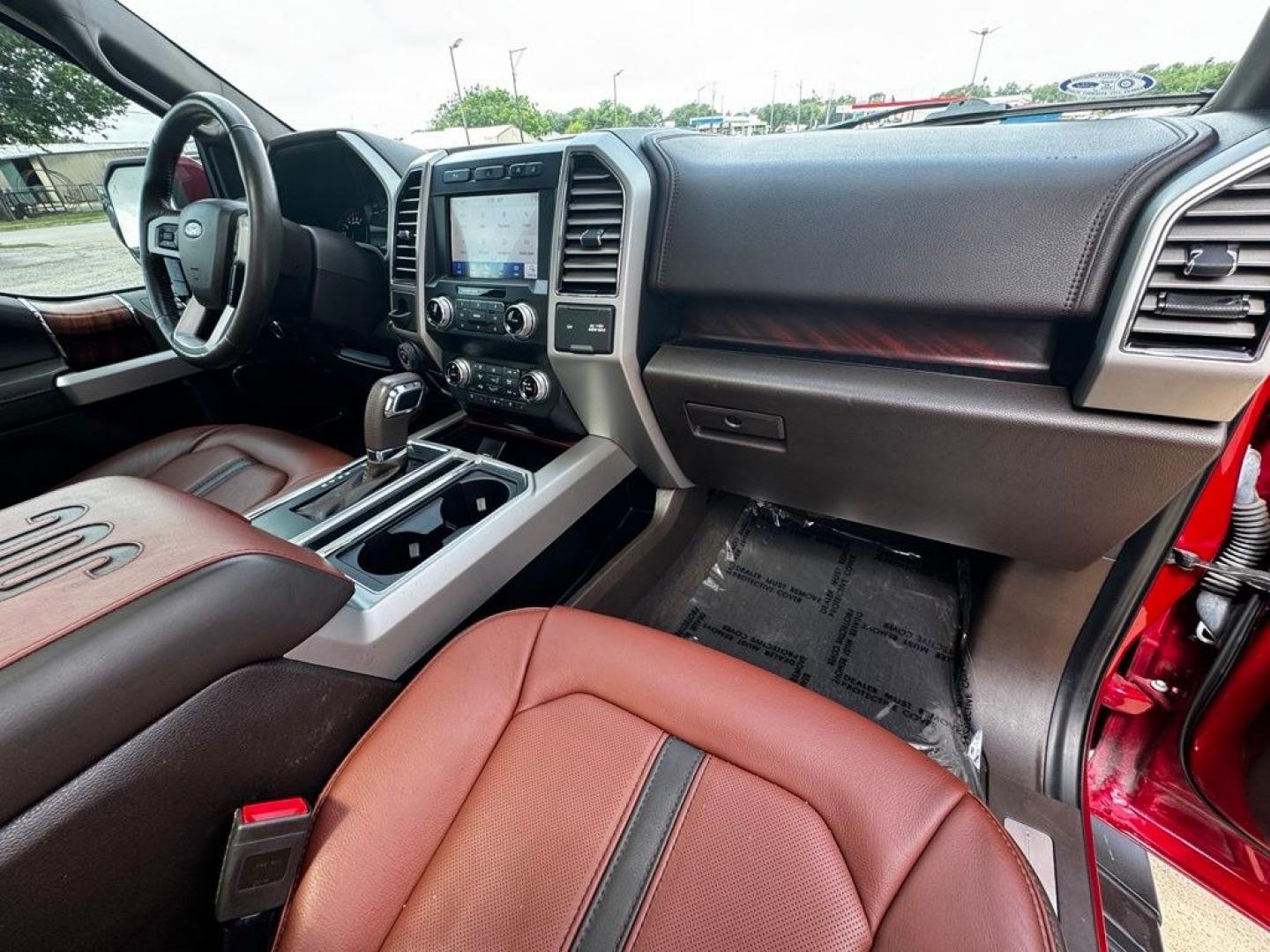 2020 Red /Medium Light Camel Ford F-150 King Ranch (1FTEW1C40LK) with an 3.5L V6 EcoBoost engine, Automatic transmission, located at 1105 E Mulberry, Kaufman, TX, 75142, (972) 962-2151, 32.589550, -96.300926 - Red 2020 Ford F-150 4D SuperCrew King Ranch RWD 10-Speed Automatic 3.5L V6 EcoBoost<br><br><br>Odometer is 50000 miles below market average!<br><br><br>Please call Paul Murrey Ford Inc. In Kaufman Texas A Family Dealership Since 1952 Serving the Dallas Fort Worth and East Texas areas for over 70 yea- Photo#31