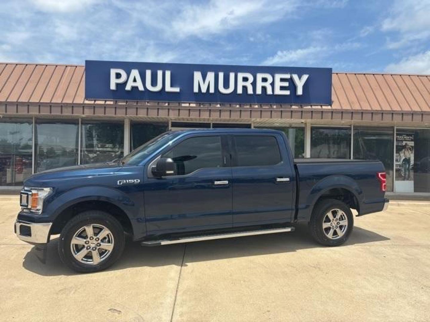 2020 Blue /Medium Earth Gray Ford F-150 XLT (1FTEW1C59LK) with an 5.0L V8 engine, Automatic transmission, located at 1105 E Mulberry, Kaufman, TX, 75142, (972) 962-2151, 32.589550, -96.300926 - Blue 2020 Ford F-150 4D SuperCrew XLT RWD 10-Speed Automatic 5.0L V8 Priced below KBB Fair Purchase Price!<br><br><br>Recent Arrival! Odometer is 37856 miles below market average!<br><br><br>Please call Paul Murrey Ford Inc. In Kaufman Texas A Family Dealership Since 1952 Serving the Dallas Fort Wor - Photo#0