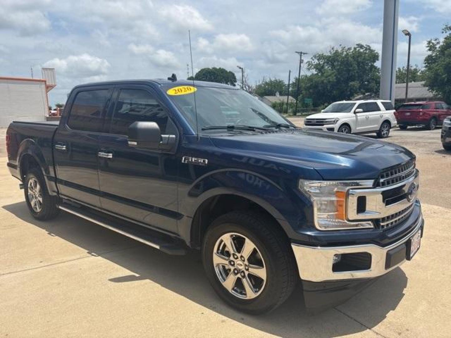 2020 Blue /Medium Earth Gray Ford F-150 XLT (1FTEW1C59LK) with an 5.0L V8 engine, Automatic transmission, located at 1105 E Mulberry, Kaufman, TX, 75142, (972) 962-2151, 32.589550, -96.300926 - Blue 2020 Ford F-150 4D SuperCrew XLT RWD 10-Speed Automatic 5.0L V8 Priced below KBB Fair Purchase Price!<br><br><br>Recent Arrival! Odometer is 37856 miles below market average!<br><br><br>Please call Paul Murrey Ford Inc. In Kaufman Texas A Family Dealership Since 1952 Serving the Dallas Fort Wor - Photo#5
