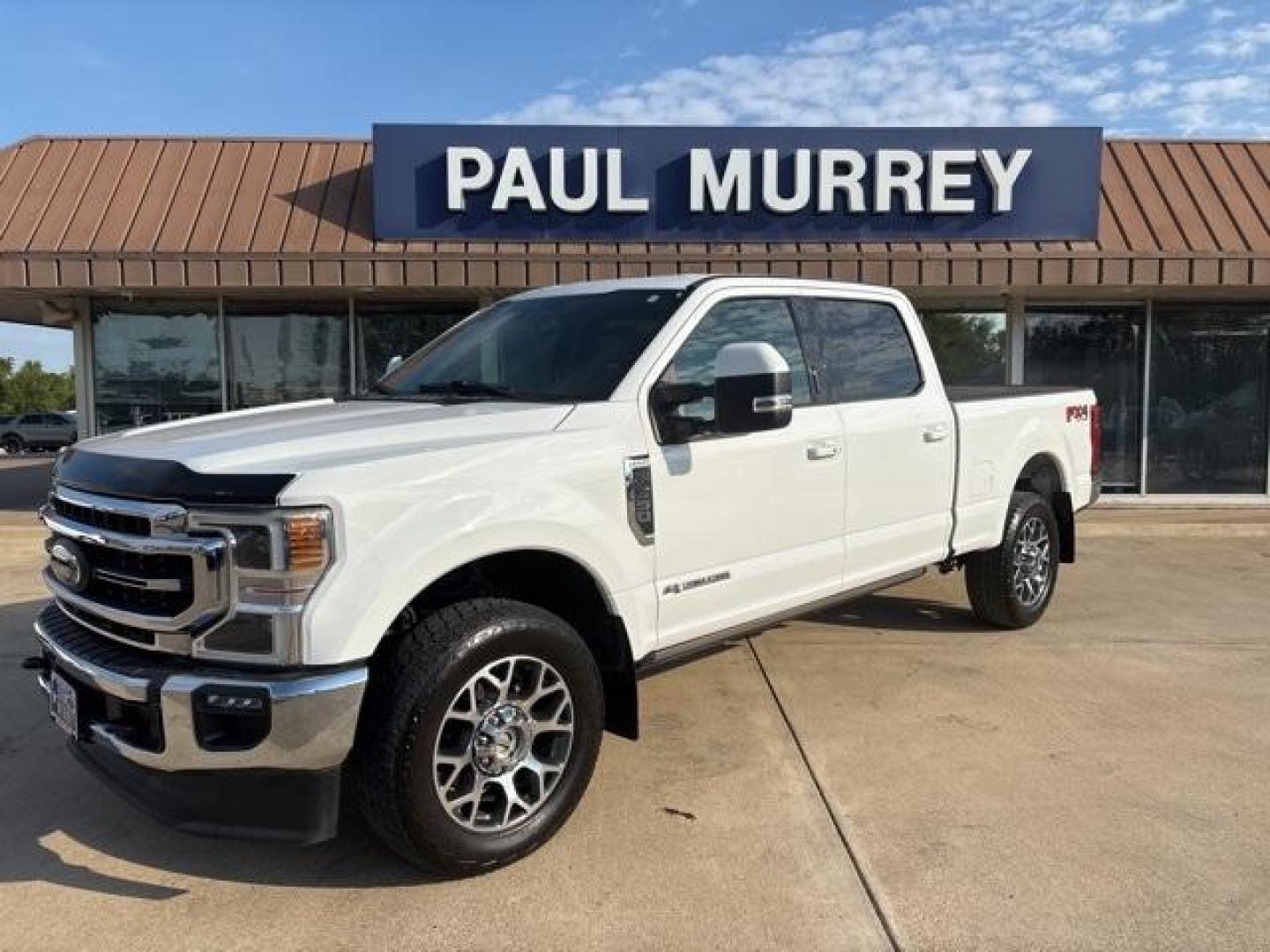 2020 Oxford White /Black Ford F-350SD Lariat (1FT8W3BT6LE) with an Power Stroke 6.7L V8 DI 32V OHV Turbodiesel engine, Automatic transmission, located at 1105 E Mulberry, Kaufman, TX, 75142, (972) 962-2151, 32.589550, -96.300926 - Oxford White 2020 Ford F-350SD 4D Crew Cab Lariat 4WD 10-Speed Automatic Power Stroke 6.7L V8 DI 32V OHV Turbodiesel 4WD.<br><br><br>Please call Paul Murrey Ford Inc. In Kaufman Texas A Family Dealership Since 1952 Serving the Dallas Fort Worth and East Texas areas for over 70 years. Please call 972 - Photo#0