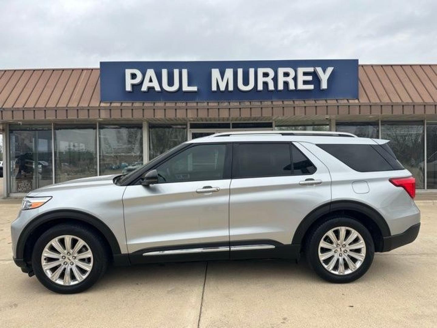 2020 Silver /Ebony With Light Slate Uppers Ford Explorer Limited (1FMSK7FH2LG) with an 2.3L EcoBoost I-4 engine, Automatic transmission, located at 1105 E Mulberry, Kaufman, TX, 75142, (972) 962-2151, 32.589550, -96.300926- Photo#0