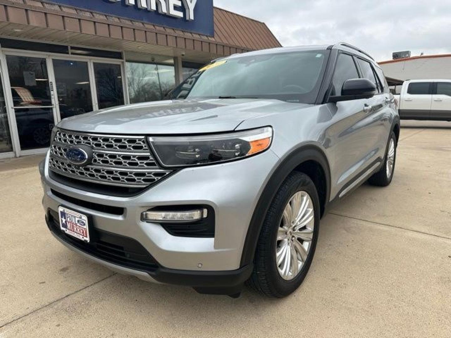 2020 Silver /Ebony With Light Slate Uppers Ford Explorer Limited (1FMSK7FH2LG) with an 2.3L EcoBoost I-4 engine, Automatic transmission, located at 1105 E Mulberry, Kaufman, TX, 75142, (972) 962-2151, 32.589550, -96.300926- Photo#1