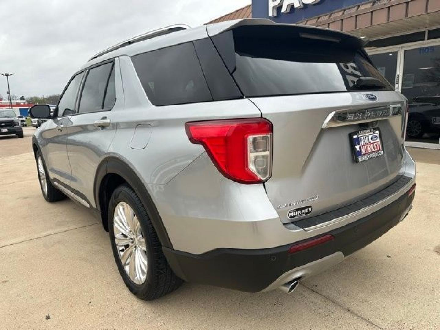 2020 Silver /Ebony With Light Slate Uppers Ford Explorer Limited (1FMSK7FH2LG) with an 2.3L EcoBoost I-4 engine, Automatic transmission, located at 1105 E Mulberry, Kaufman, TX, 75142, (972) 962-2151, 32.589550, -96.300926- Photo#2