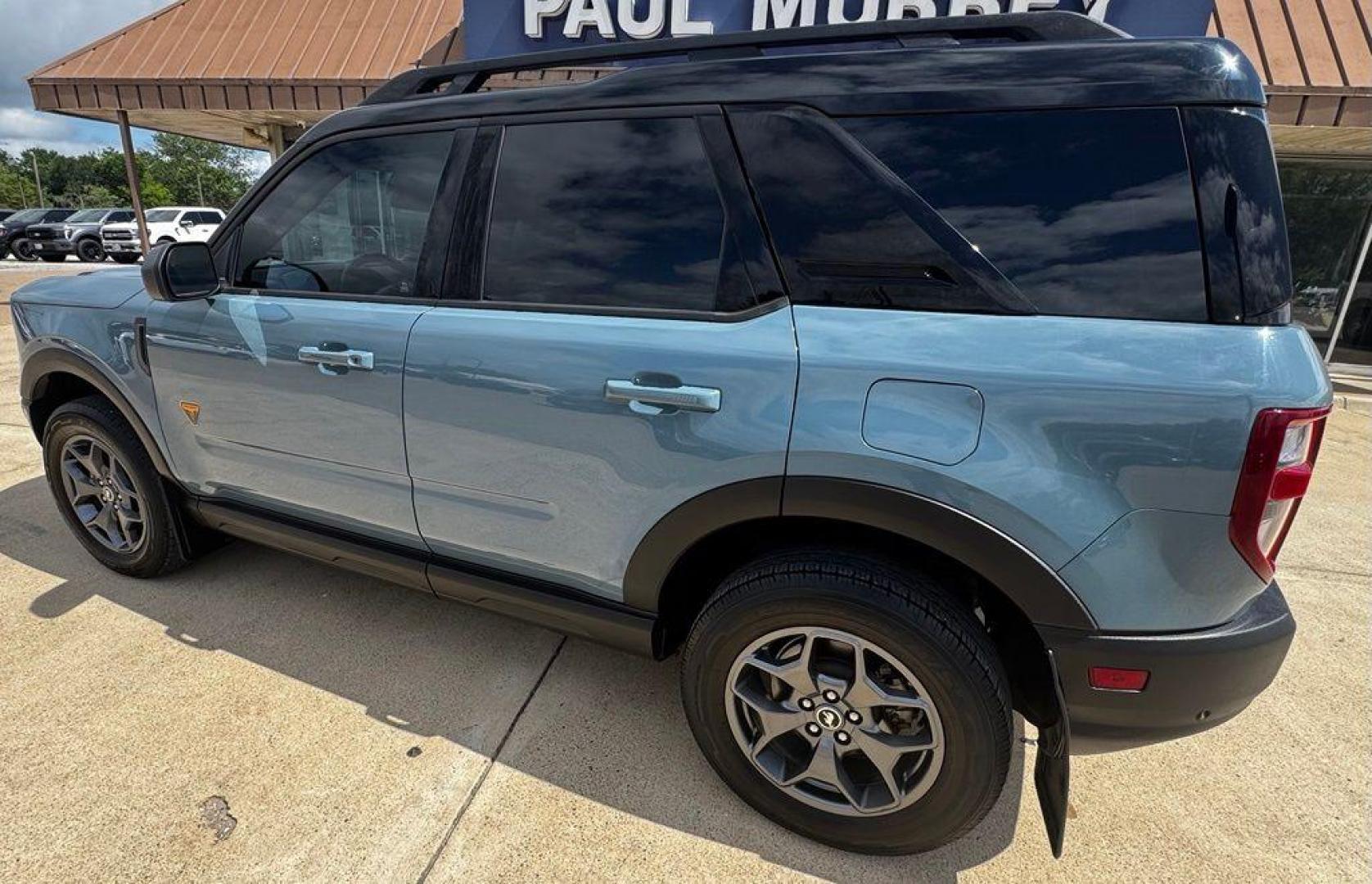 2021 Area 51 /Ebony/Roast Ford Bronco Sport Badlands (3FMCR9D94MR) with an EcoBoost 2.0L I4 GTDi DOHC Turbocharged VCT engine, Automatic transmission, located at 1105 E Mulberry, Kaufman, TX, 75142, (972) 962-2151, 32.589550, -96.300926 - Area 51 2021 Ford Bronco Sport 4D Sport Utility Badlands 4WD 8-Speed Automatic EcoBoost 2.0L I4 GTDi DOHC Turbocharged VCT<br><br><br>Recent Arrival! Odometer is 19088 miles below market average! 21/26 City/Highway MPG<br><br>Awards:<br> * JD Power Automotive Performance, Execution and Layout (APEA - Photo#3