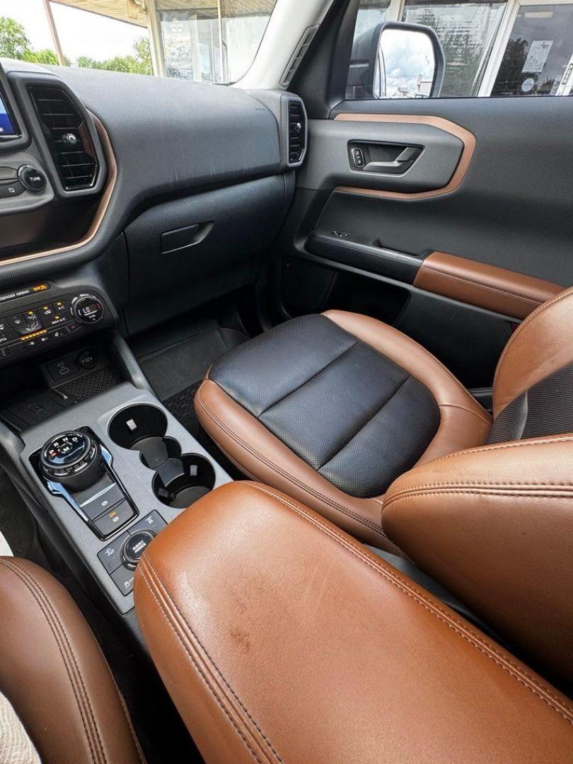2021 Area 51 /Ebony/Roast Ford Bronco Sport Badlands (3FMCR9D94MR) with an EcoBoost 2.0L I4 GTDi DOHC Turbocharged VCT engine, Automatic transmission, located at 1105 E Mulberry, Kaufman, TX, 75142, (972) 962-2151, 32.589550, -96.300926 - Area 51 2021 Ford Bronco Sport 4D Sport Utility Badlands 4WD 8-Speed Automatic EcoBoost 2.0L I4 GTDi DOHC Turbocharged VCT<br><br><br>Recent Arrival! Odometer is 19088 miles below market average! 21/26 City/Highway MPG<br><br>Awards:<br> * JD Power Automotive Performance, Execution and Layout (APEA - Photo#19