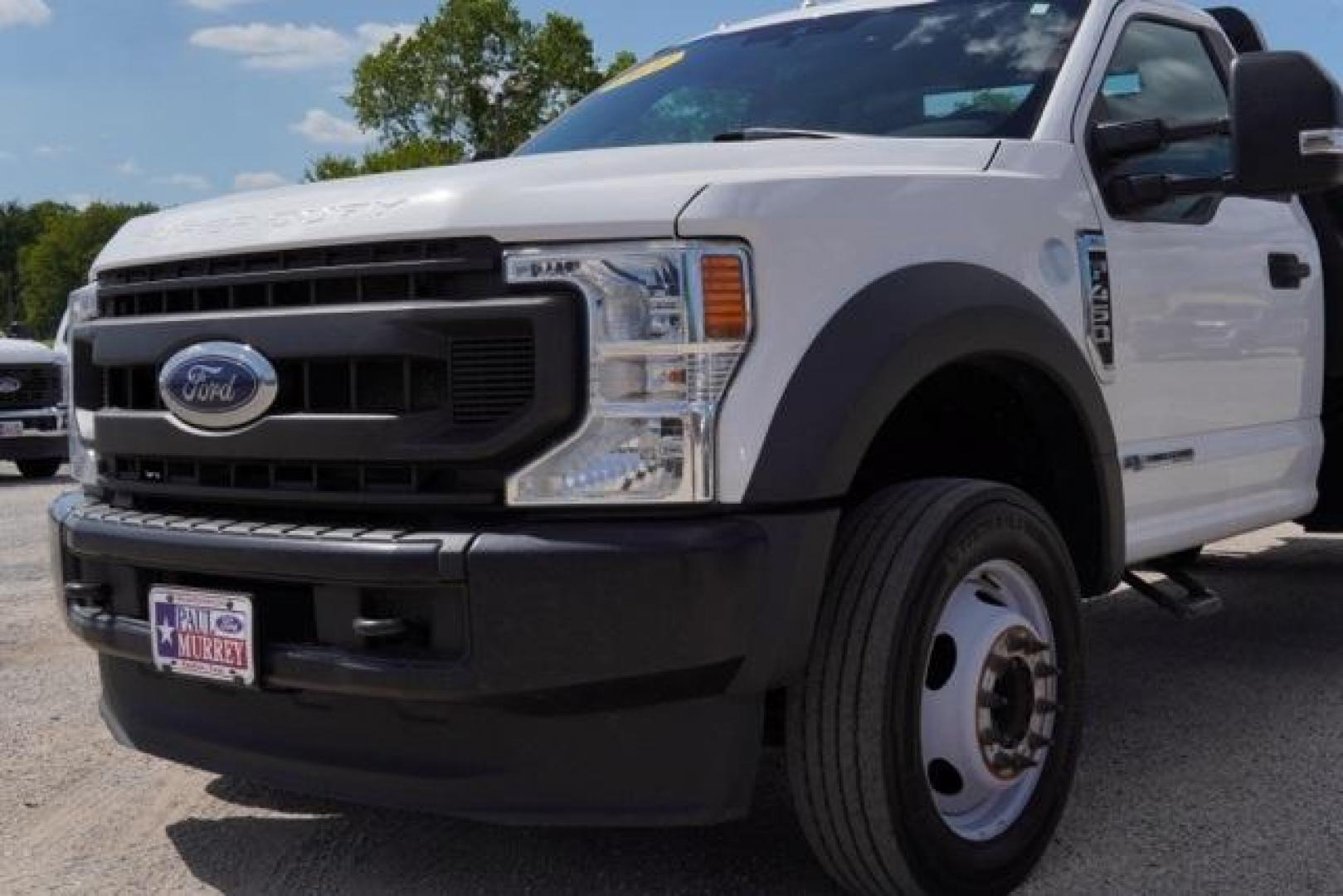 2021 Oxford White /Medium Earth Gray Ford F-450SD XL (1FDUF4GT7MD) with an Power Stroke 6.7L V8 DI 32V OHV Turbodiesel engine, Automatic transmission, located at 1105 E Mulberry, Kaufman, TX, 75142, (972) 962-2151, 32.589550, -96.300926 - Oxford White 2021 Ford F-450SD 2D Standard Cab XL DRW RWD 10-Speed Automatic Power Stroke 6.7L V8 DI 32V OHV Turbodiesel<br><br><br>Recent Arrival!<br><br><br>Please call Paul Murrey Ford Inc. In Kaufman Texas A Family Dealership Since 1952 Serving the Dallas Fort Worth and East Texas areas for over - Photo#41