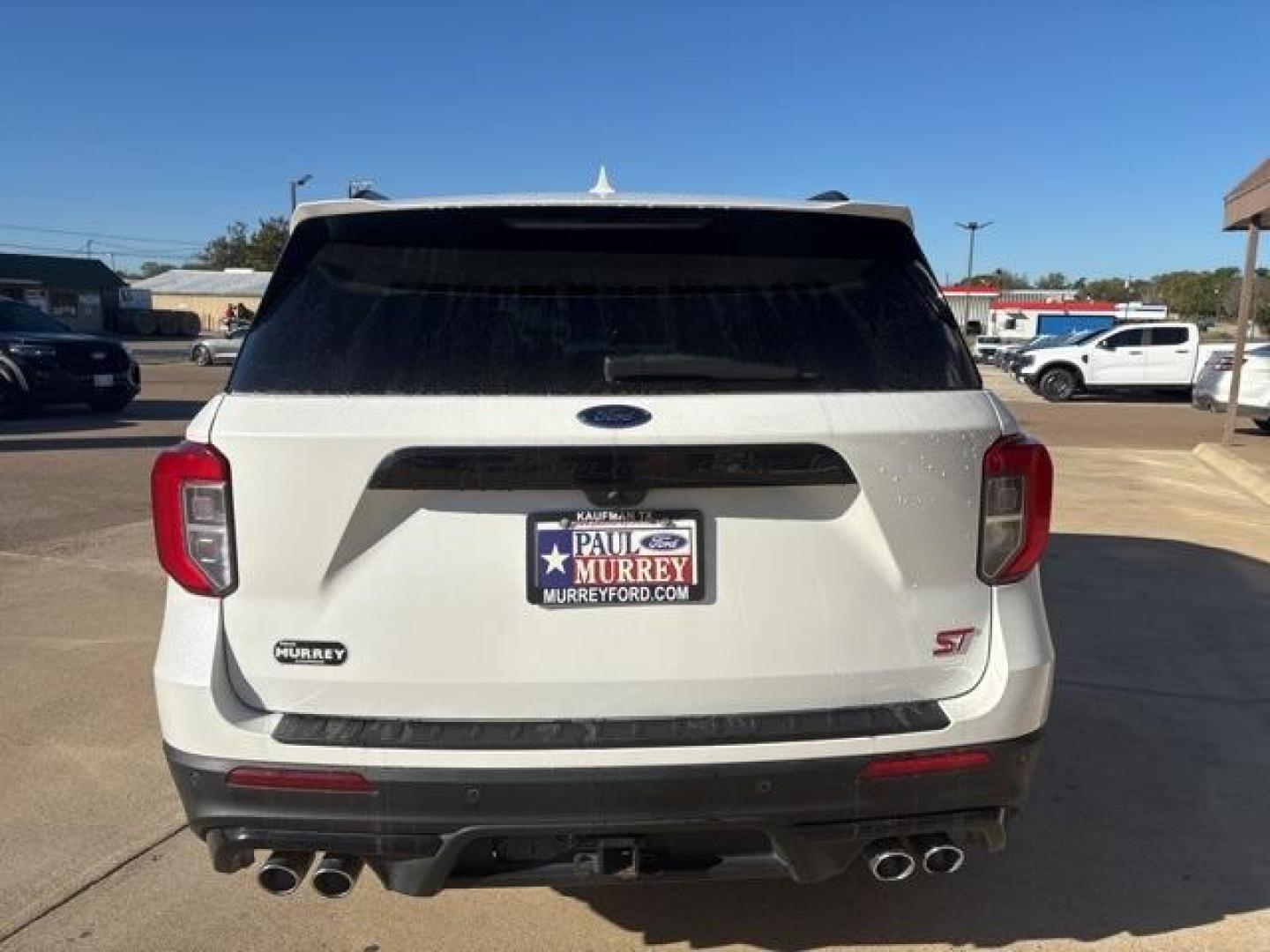 2021 White /Ebony With Light Slate Uppers Ford Explorer ST (1FM5K8GC2MG) with an 3.0L EcoBoost V6 engine, Automatic transmission, located at 1105 E Mulberry, Kaufman, TX, 75142, (972) 962-2151, 32.589550, -96.300926 - White 2021 Ford Explorer 4D Sport Utility ST 4WD 10-Speed Automatic 3.0L EcoBoost V6 4WD.<br><br><br>Please call Paul Murrey Ford Inc. In Kaufman Texas A Family Dealership Since 1952 Serving the Dallas Fort Worth and East Texas areas for over 70 years. Please call 972-962-2151 www.murreyford.com www - Photo#4