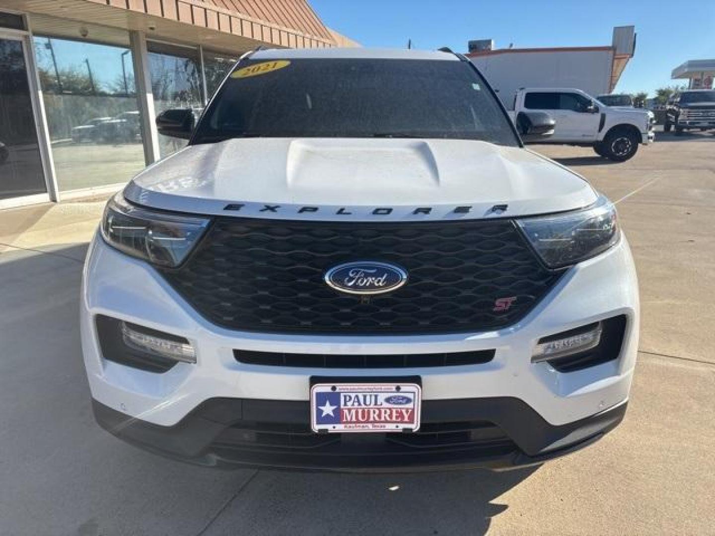 2021 White /Ebony With Light Slate Uppers Ford Explorer ST (1FM5K8GC2MG) with an 3.0L EcoBoost V6 engine, Automatic transmission, located at 1105 E Mulberry, Kaufman, TX, 75142, (972) 962-2151, 32.589550, -96.300926 - White 2021 Ford Explorer 4D Sport Utility ST 4WD 10-Speed Automatic 3.0L EcoBoost V6 4WD.<br><br><br>Please call Paul Murrey Ford Inc. In Kaufman Texas A Family Dealership Since 1952 Serving the Dallas Fort Worth and East Texas areas for over 70 years. Please call 972-962-2151 www.murreyford.com www - Photo#7