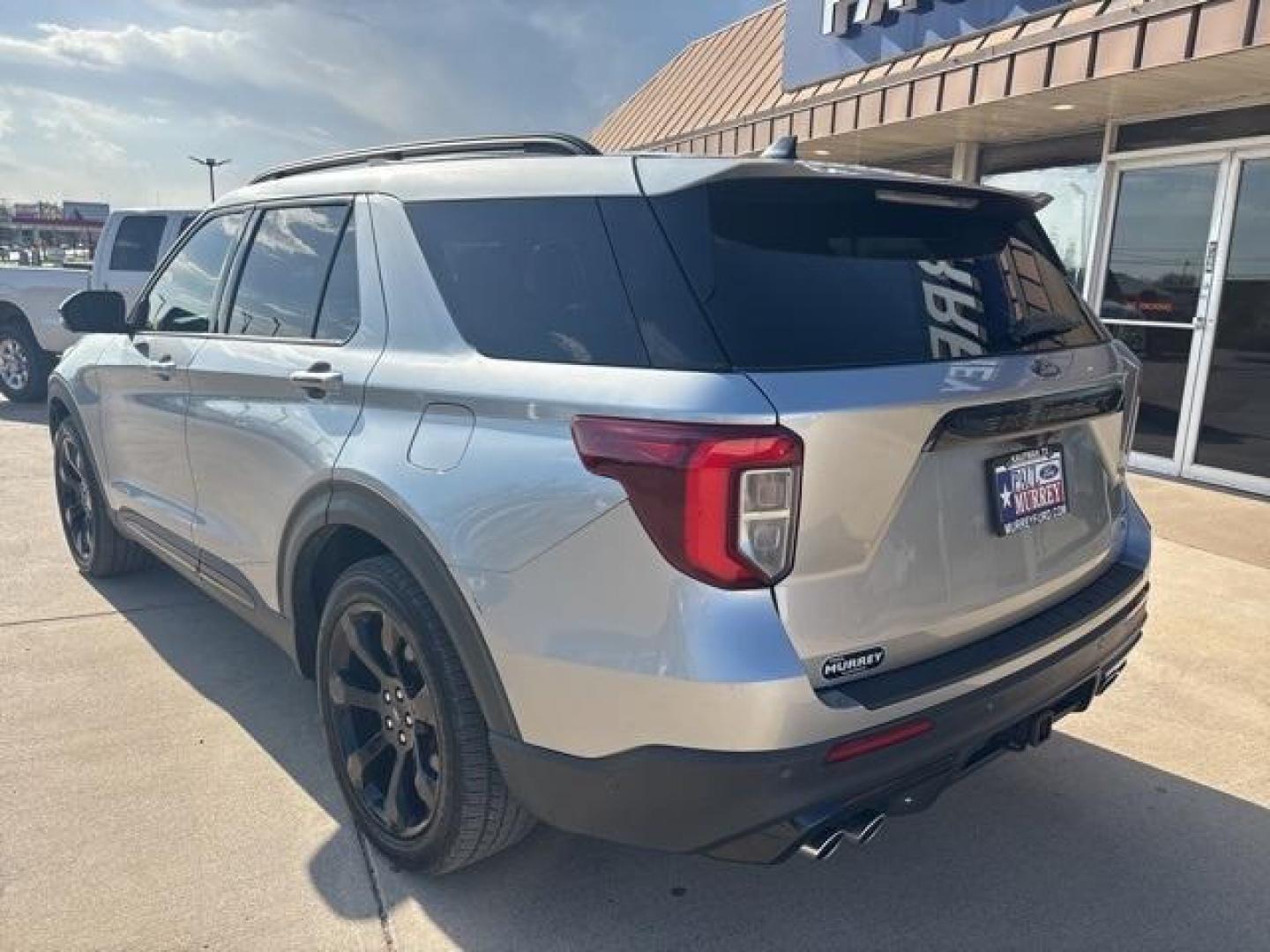 2021 Silver /Ebony With Light Slate Uppers Ford Explorer ST (1FM5K8GC3MG) with an 3.0L EcoBoost V6 engine, Automatic transmission, located at 1105 E Mulberry, Kaufman, TX, 75142, (972) 962-2151, 32.589550, -96.300926 - Silver 2021 Ford Explorer 4D Sport Utility ST 4WD 10-Speed Automatic 3.0L EcoBoost V6 4WD. Priced below KBB Fair Purchase Price!<br><br><br>Please call Paul Murrey Ford Inc. In Kaufman Texas A Family Dealership Since 1952 Serving the Dallas Fort Worth and East Texas areas for over 70 years. Please c - Photo#2