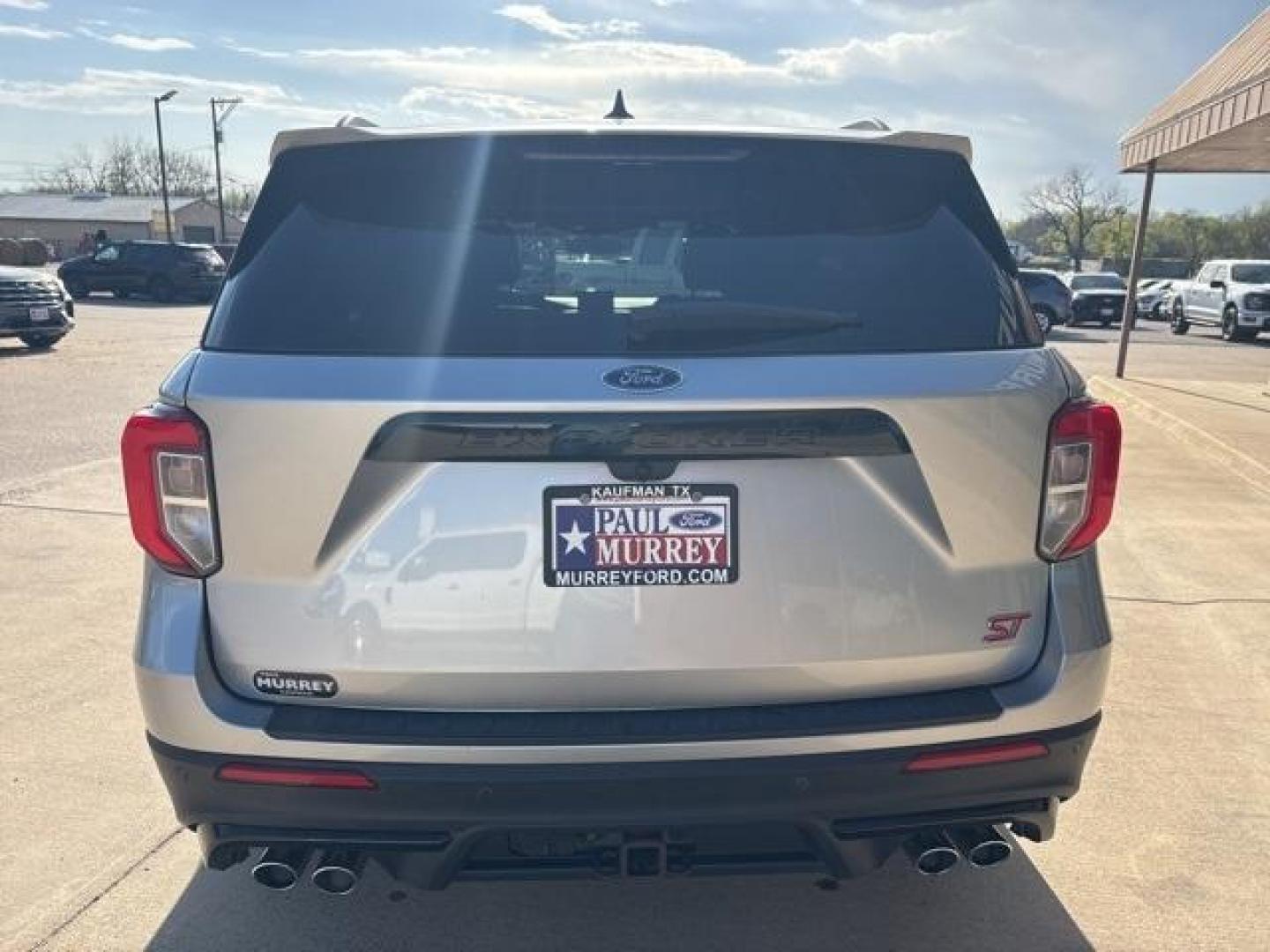 2021 Silver /Ebony With Light Slate Uppers Ford Explorer ST (1FM5K8GC3MG) with an 3.0L EcoBoost V6 engine, Automatic transmission, located at 1105 E Mulberry, Kaufman, TX, 75142, (972) 962-2151, 32.589550, -96.300926 - Silver 2021 Ford Explorer 4D Sport Utility ST 4WD 10-Speed Automatic 3.0L EcoBoost V6 4WD. Priced below KBB Fair Purchase Price!<br><br><br>Please call Paul Murrey Ford Inc. In Kaufman Texas A Family Dealership Since 1952 Serving the Dallas Fort Worth and East Texas areas for over 70 years. Please c - Photo#3