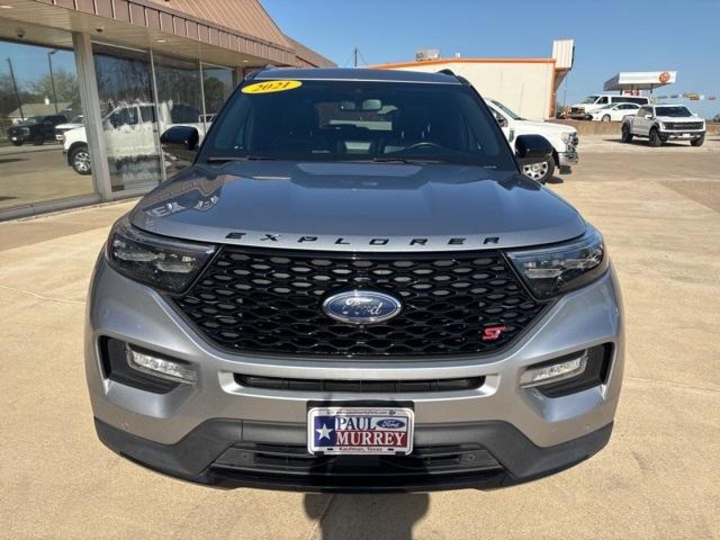 2021 Silver /Ebony With Light Slate Uppers Ford Explorer ST (1FM5K8GC3MG) with an 3.0L EcoBoost V6 engine, Automatic transmission, located at 1105 E Mulberry, Kaufman, TX, 75142, (972) 962-2151, 32.589550, -96.300926 - Silver 2021 Ford Explorer 4D Sport Utility ST 4WD 10-Speed Automatic 3.0L EcoBoost V6 4WD. Priced below KBB Fair Purchase Price!<br><br><br>Please call Paul Murrey Ford Inc. In Kaufman Texas A Family Dealership Since 1952 Serving the Dallas Fort Worth and East Texas areas for over 70 years. Please c - Photo#6