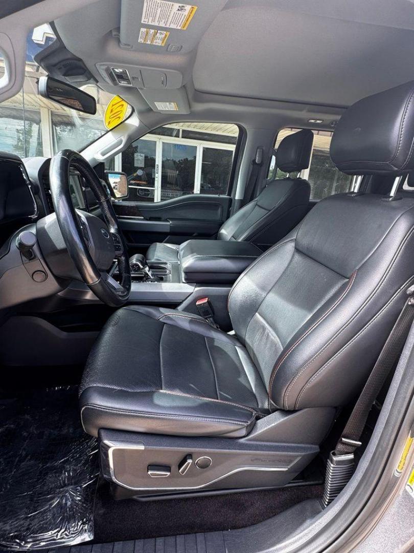 2021 Gray Metallic /Black Ford F-150 Lariat (1FTFW1E85MK) with an 3.5L V6 EcoBoost engine, Automatic transmission, located at 1105 E Mulberry, Kaufman, TX, 75142, (972) 962-2151, 32.589550, -96.300926 - Gray Metallic 2021 Ford F-150 4D SuperCrew Lariat 4WD 10-Speed Automatic 3.5L V6 EcoBoost 4WD. Priced below KBB Fair Purchase Price!<br><br><br>Awards:<br> * NACTOY 2021 North American Truck of the Year<br>Please call Paul Murrey Ford Inc. In Kaufman Texas A Family Dealership Since 1952 Serving the - Photo#12