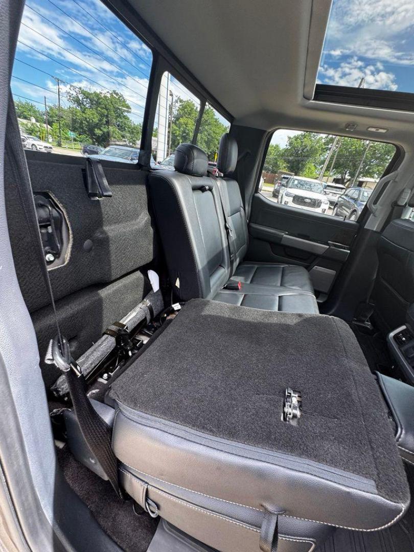 2021 Gray Metallic /Black Ford F-150 Lariat (1FTFW1E85MK) with an 3.5L V6 EcoBoost engine, Automatic transmission, located at 1105 E Mulberry, Kaufman, TX, 75142, (972) 962-2151, 32.589550, -96.300926 - Gray Metallic 2021 Ford F-150 4D SuperCrew Lariat 4WD 10-Speed Automatic 3.5L V6 EcoBoost 4WD. Priced below KBB Fair Purchase Price!<br><br><br>Awards:<br> * NACTOY 2021 North American Truck of the Year<br>Please call Paul Murrey Ford Inc. In Kaufman Texas A Family Dealership Since 1952 Serving the - Photo#28