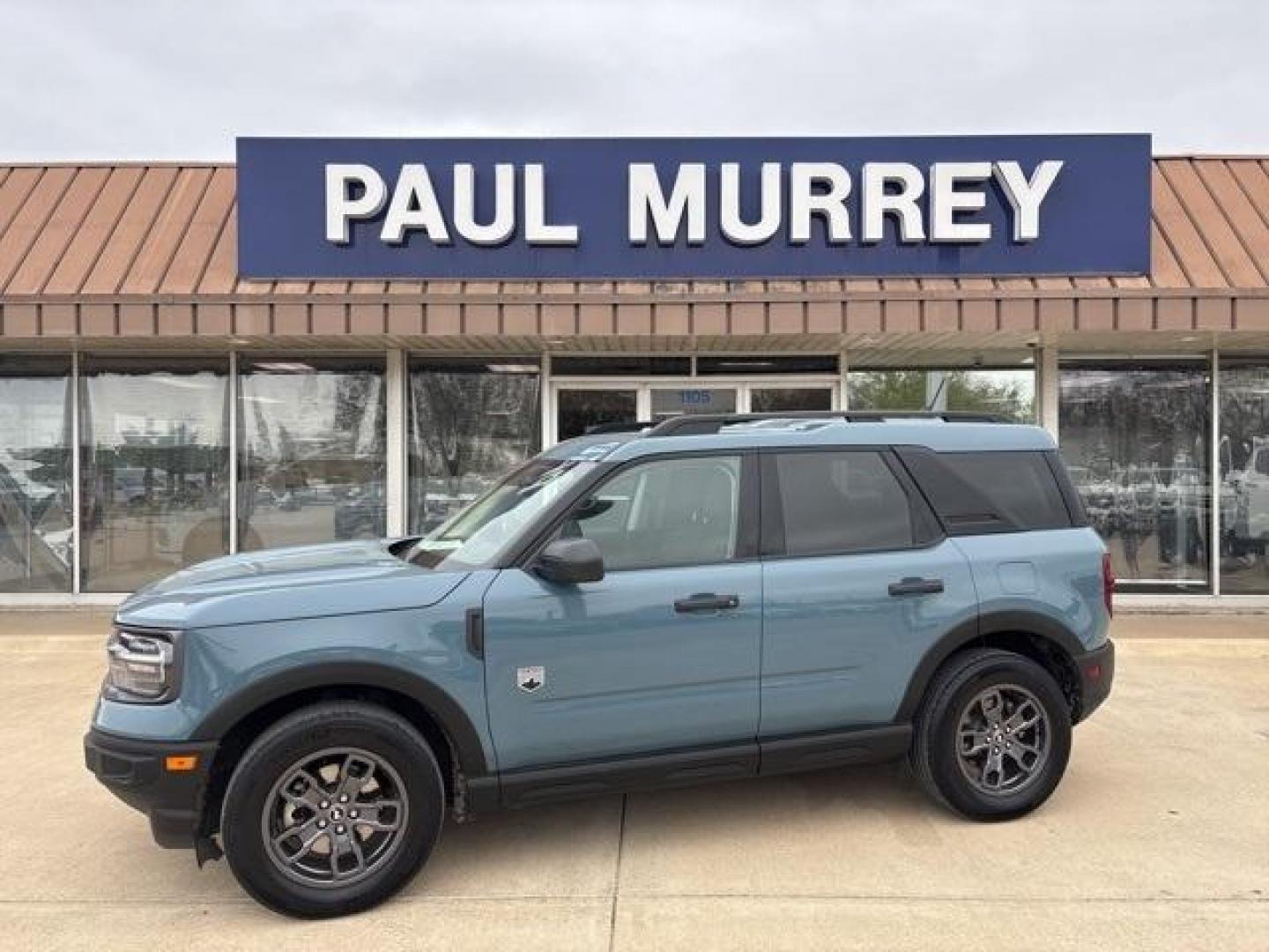 2021 Area 51 /Ebony Ford Bronco Sport Big Bend (3FMCR9B6XMR) with an 1.5L EcoBoost engine, Automatic transmission, located at 1105 E Mulberry, Kaufman, TX, 75142, (972) 962-2151, 32.589550, -96.300926 - Area 51 2021 Ford Bronco Sport 4D Sport Utility Big Bend 4WD 8-Speed Automatic 1.5L EcoBoost Priced below KBB Fair Purchase Price!<br><br><br>Recent Arrival! 25/28 City/Highway MPG<br><br>Awards:<br> * JD Power Automotive Performance, Execution and Layout (APEAL) Study<br>Please call Paul Murrey Fo - Photo#0