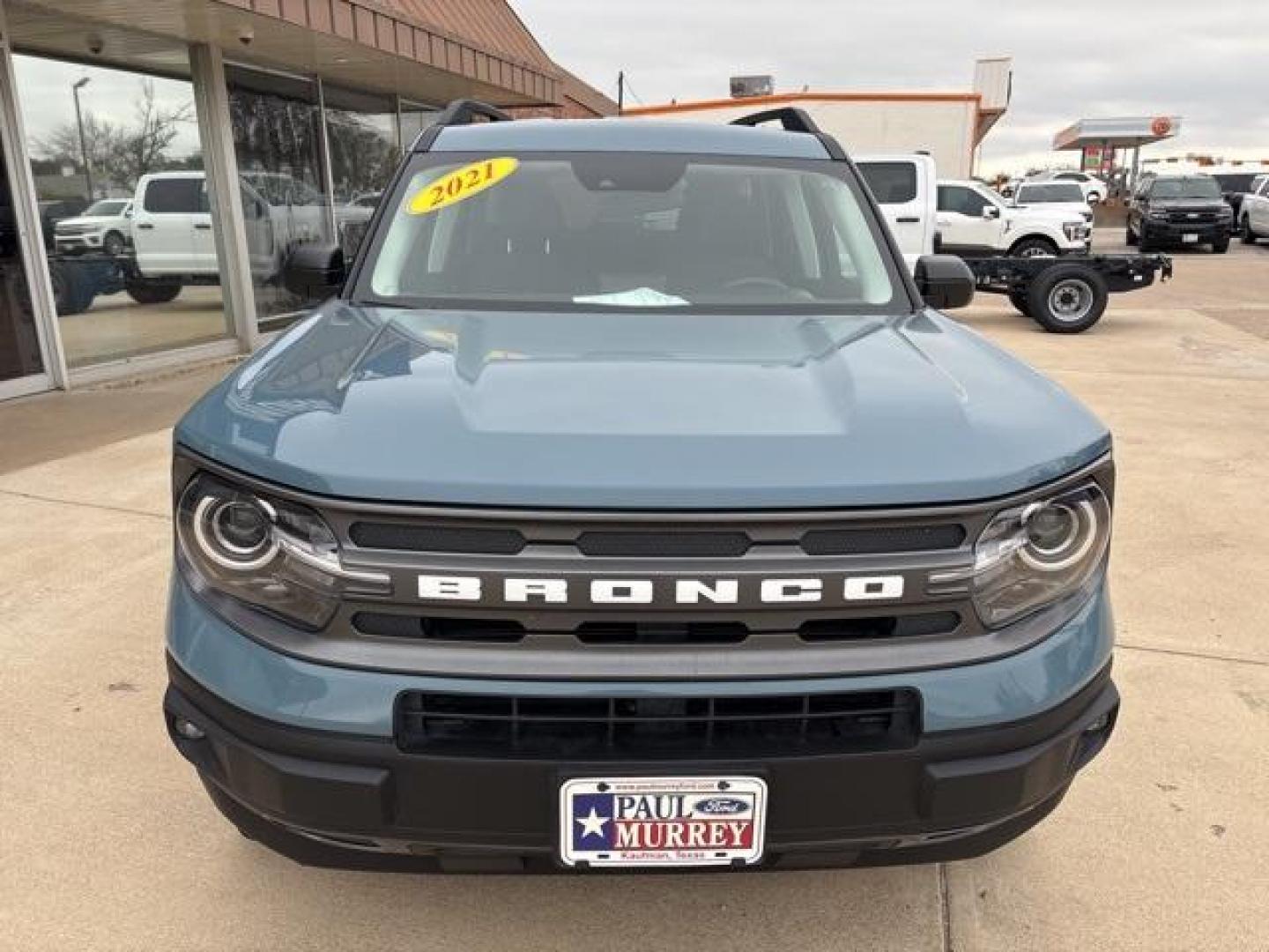 2021 Area 51 /Ebony Ford Bronco Sport Big Bend (3FMCR9B6XMR) with an 1.5L EcoBoost engine, Automatic transmission, located at 1105 E Mulberry, Kaufman, TX, 75142, (972) 962-2151, 32.589550, -96.300926 - Area 51 2021 Ford Bronco Sport 4D Sport Utility Big Bend 4WD 8-Speed Automatic 1.5L EcoBoost Priced below KBB Fair Purchase Price!<br><br><br>Recent Arrival! 25/28 City/Highway MPG<br><br>Awards:<br> * JD Power Automotive Performance, Execution and Layout (APEAL) Study<br>Please call Paul Murrey Fo - Photo#7
