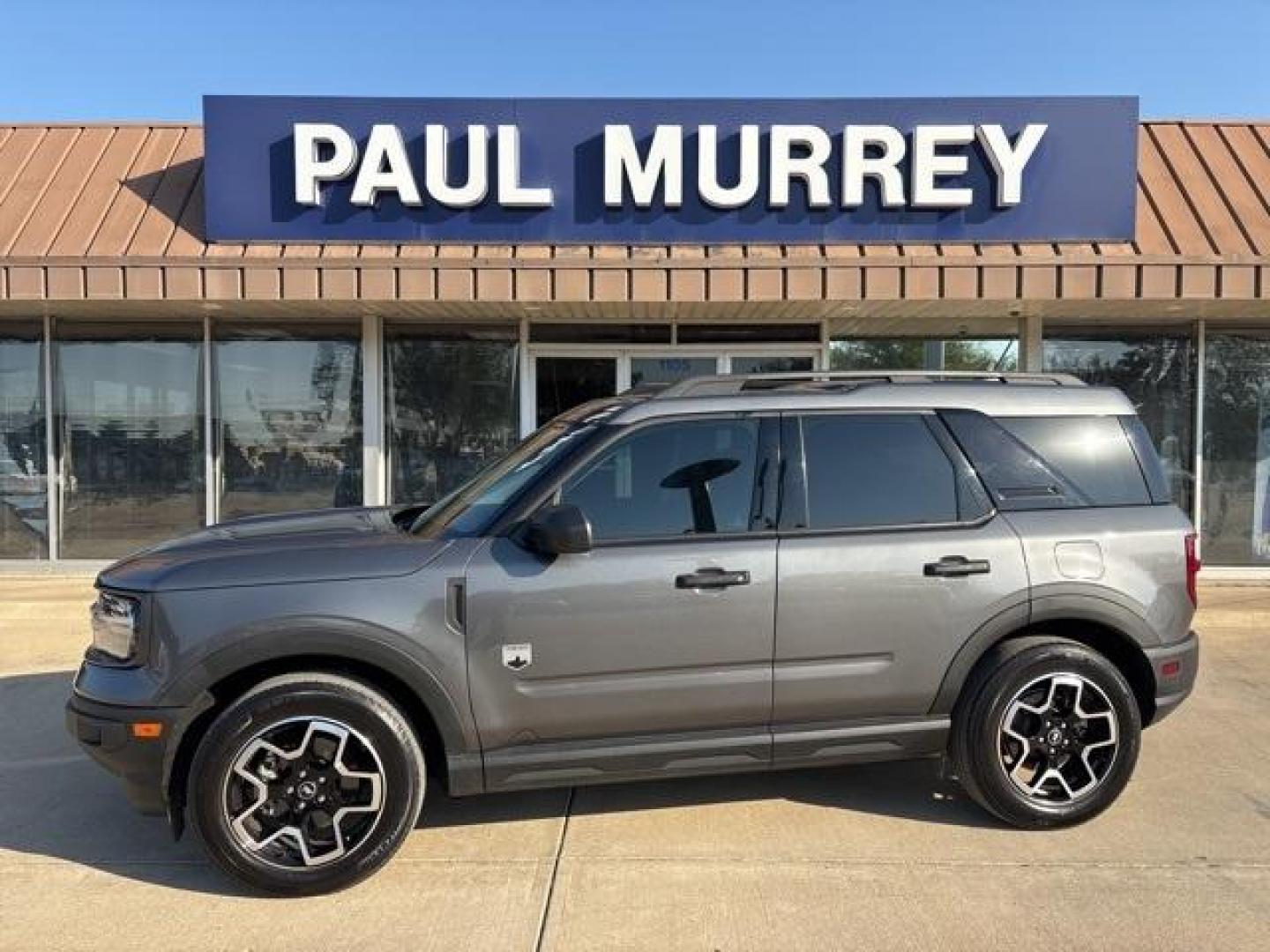 2021 Gray /Ebony Ford Bronco Sport Big Bend (3FMCR9B60MR) with an 1.5L EcoBoost engine, Automatic transmission, located at 1105 E Mulberry, Kaufman, TX, 75142, (972) 962-2151, 32.589550, -96.300926 - Photo#0