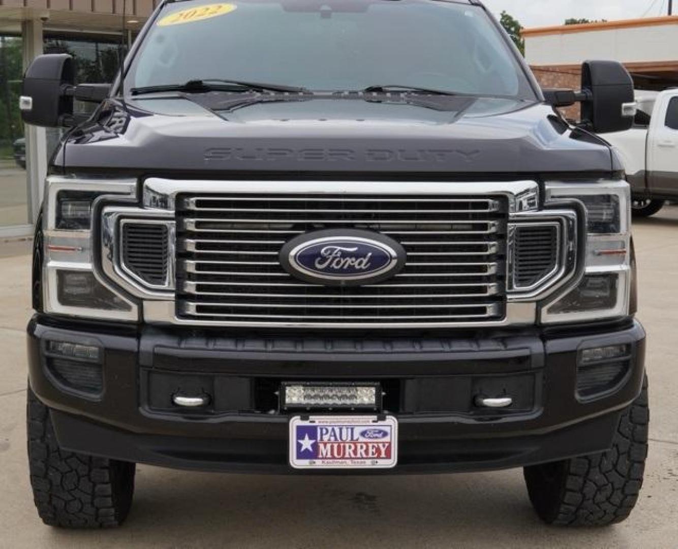 2022 Black Metallic /Navy Pier/Light Slate Ford F-350SD Limited (1FT8W3DTXNE) with an Power Stroke 6.7L V8 DI 32V OHV Turbodiesel engine, Automatic transmission, located at 1105 E Mulberry, Kaufman, TX, 75142, (972) 962-2151, 32.589550, -96.300926 - Black Metallic 2022 Ford F-350SD 4D Crew Cab Limited DRW 4WD 10-Speed Automatic Power Stroke 6.7L V8 DI 32V OHV Turbodiesel 4WD.<br><br><br>Recent Arrival!<br><br><br>Please call Paul Murrey Ford Inc. In Kaufman Texas A Family Dealership Since 1952 Serving the Dallas Fort Worth and East Texas areas - Photo#7