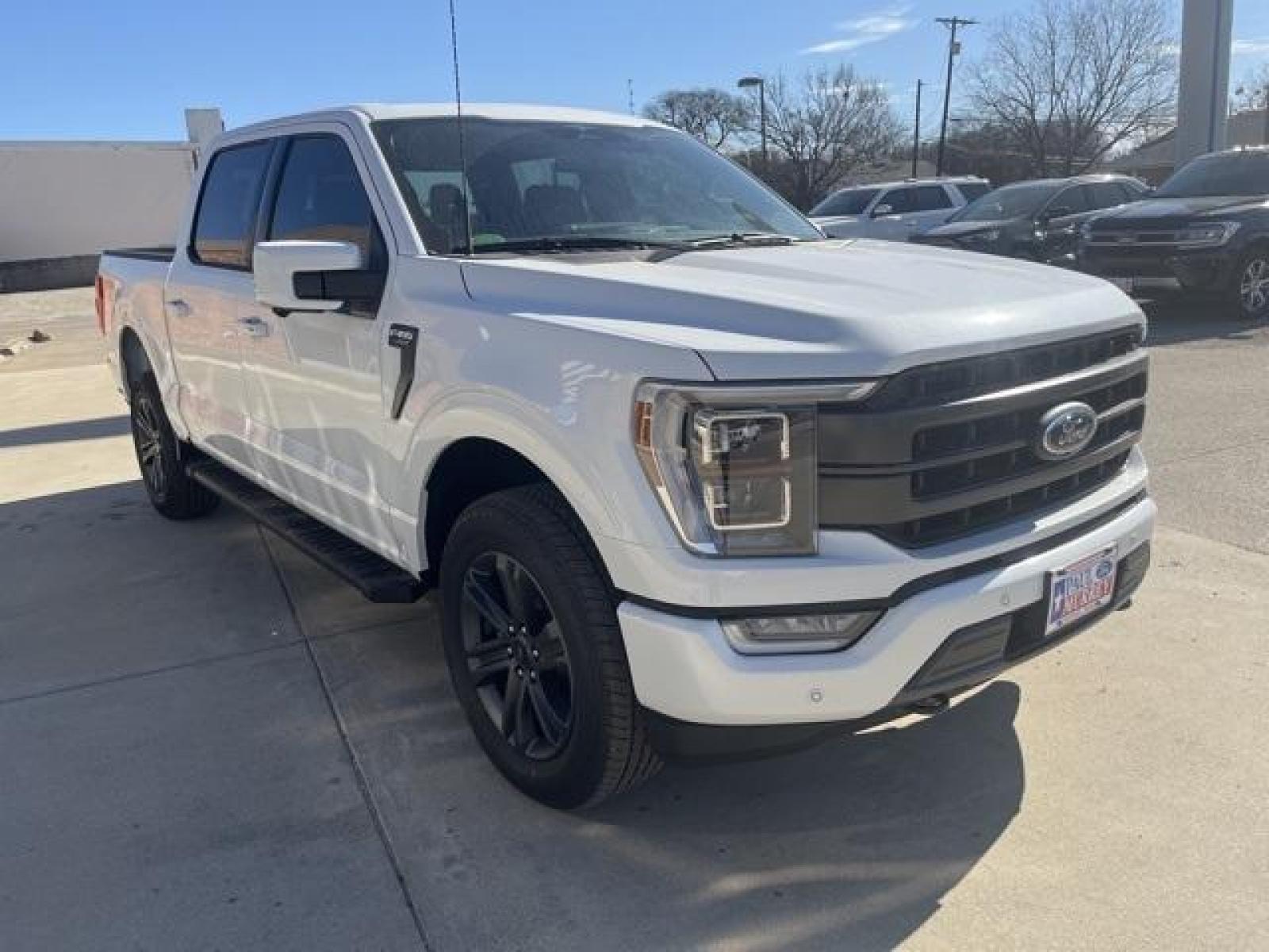2023 White Metallic /Black Ford F-150 Lariat (1FTFW1E82PF) with an 3.5L V6 EcoBoost engine, Automatic transmission, located at 1105 E Mulberry, Kaufman, TX, 75142, (972) 962-2151, 32.589550, -96.300926 - Star White Metallic Tri-Coat 2023 Ford F-150 4D SuperCrew Lariat 4WD 10-Speed Automatic 3.5L V6 EcoBoost 4WD.<br><br><br>Please call Paul Murrey Ford Inc. In Kaufman Texas A Family Dealership Since 1952 Serving the Dallas Fort Worth and East Texas areas for over 70 years. Please call 972-962-2151 ww - Photo #8