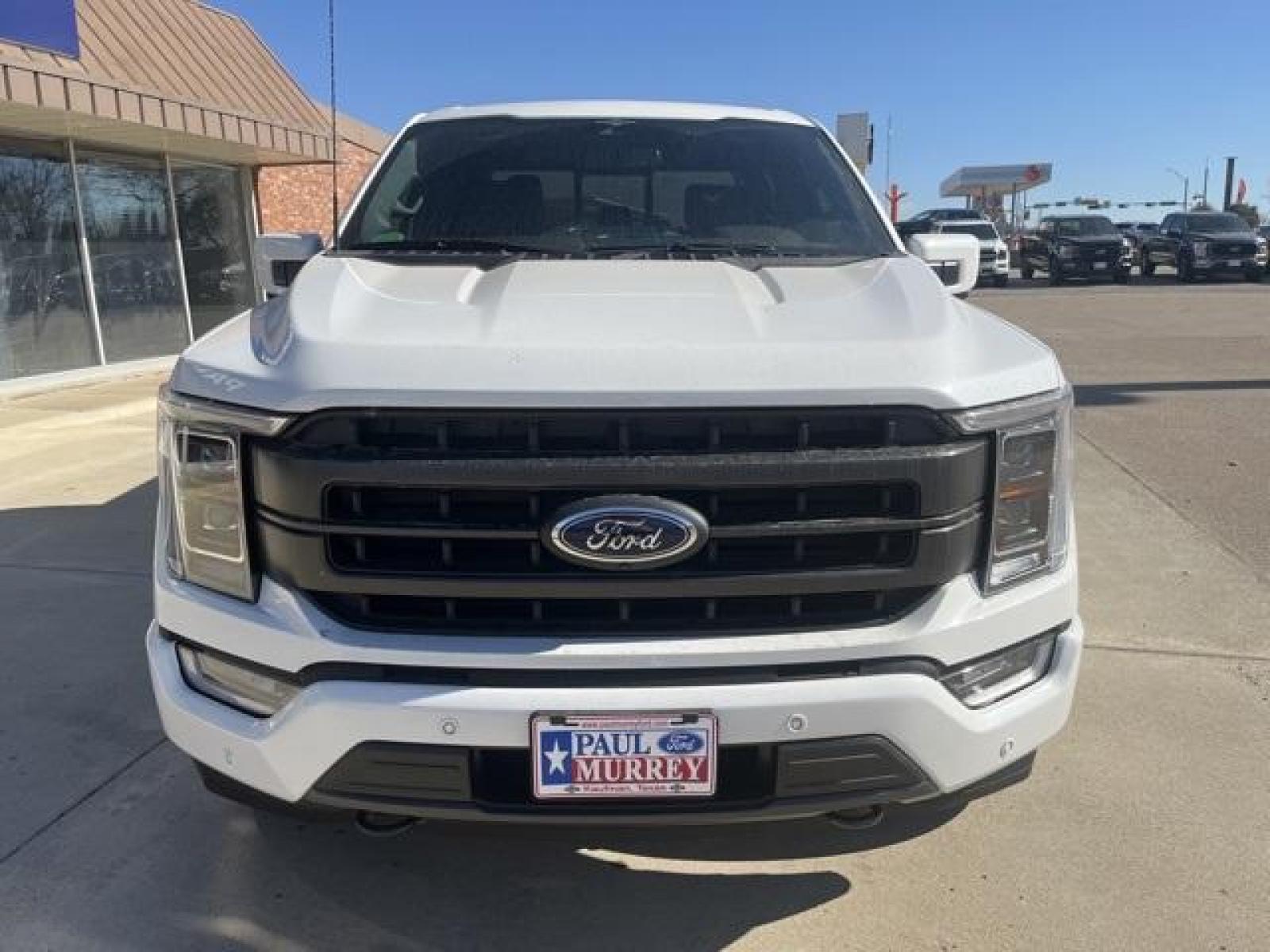 2023 White Metallic /Black Ford F-150 Lariat (1FTFW1E82PF) with an 3.5L V6 EcoBoost engine, Automatic transmission, located at 1105 E Mulberry, Kaufman, TX, 75142, (972) 962-2151, 32.589550, -96.300926 - Star White Metallic Tri-Coat 2023 Ford F-150 4D SuperCrew Lariat 4WD 10-Speed Automatic 3.5L V6 EcoBoost 4WD.<br><br><br>Please call Paul Murrey Ford Inc. In Kaufman Texas A Family Dealership Since 1952 Serving the Dallas Fort Worth and East Texas areas for over 70 years. Please call 972-962-2151 ww - Photo #9