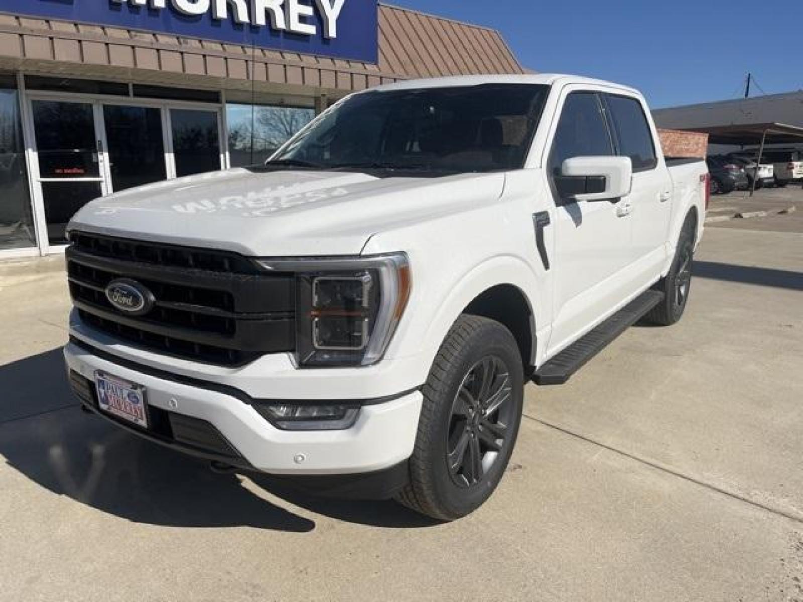 2023 White Metallic /Black Ford F-150 Lariat (1FTFW1E82PF) with an 3.5L V6 EcoBoost engine, Automatic transmission, located at 1105 E Mulberry, Kaufman, TX, 75142, (972) 962-2151, 32.589550, -96.300926 - Star White Metallic Tri-Coat 2023 Ford F-150 4D SuperCrew Lariat 4WD 10-Speed Automatic 3.5L V6 EcoBoost 4WD.<br><br><br>Please call Paul Murrey Ford Inc. In Kaufman Texas A Family Dealership Since 1952 Serving the Dallas Fort Worth and East Texas areas for over 70 years. Please call 972-962-2151 ww - Photo #1