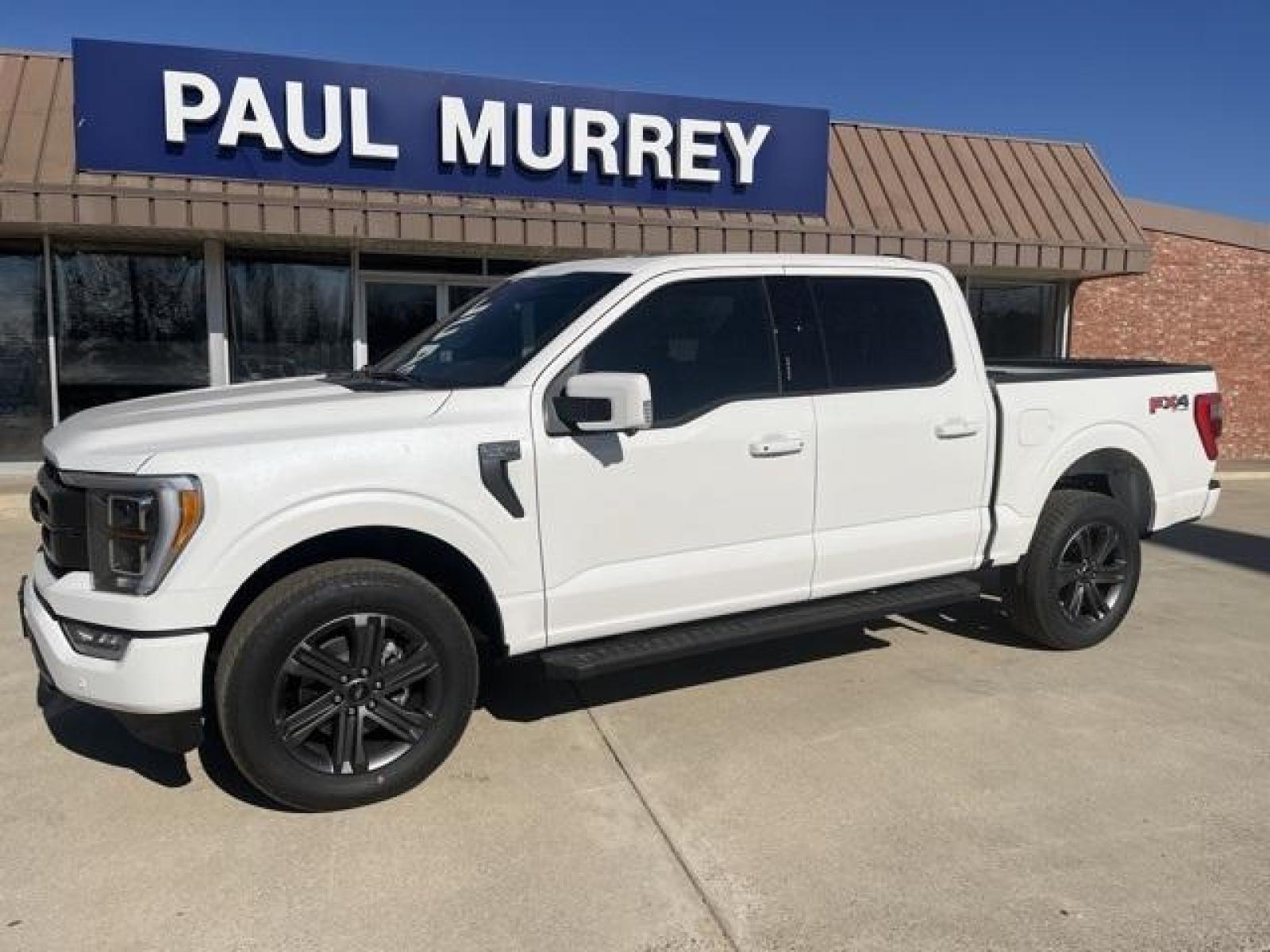 2023 White Metallic /Black Ford F-150 Lariat (1FTFW1E82PF) with an 3.5L V6 EcoBoost engine, Automatic transmission, located at 1105 E Mulberry, Kaufman, TX, 75142, (972) 962-2151, 32.589550, -96.300926 - Star White Metallic Tri-Coat 2023 Ford F-150 4D SuperCrew Lariat 4WD 10-Speed Automatic 3.5L V6 EcoBoost 4WD.<br><br><br>Please call Paul Murrey Ford Inc. In Kaufman Texas A Family Dealership Since 1952 Serving the Dallas Fort Worth and East Texas areas for over 70 years. Please call 972-962-2151 ww - Photo #2