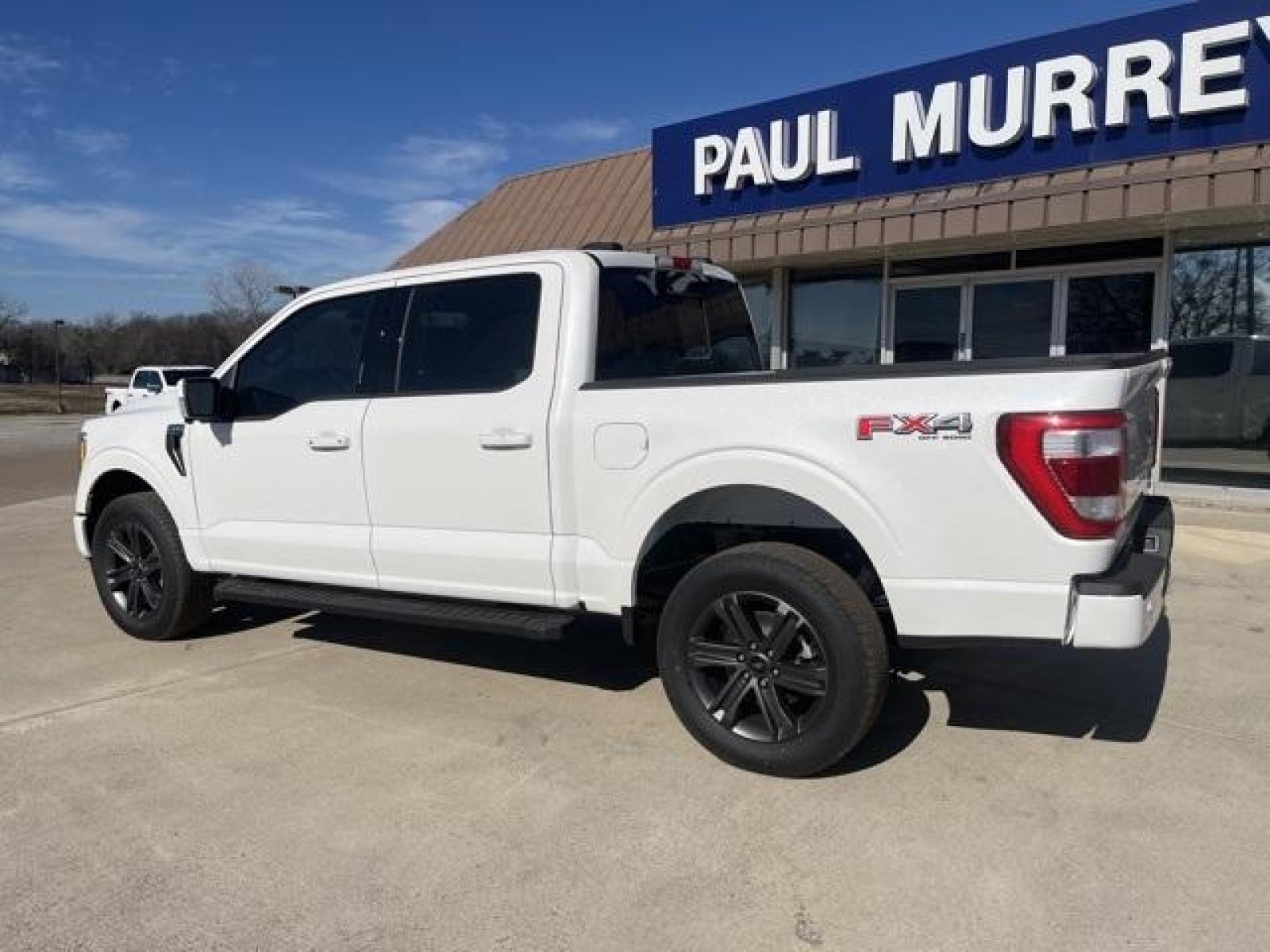 2023 White Metallic /Black Ford F-150 Lariat (1FTFW1E82PF) with an 3.5L V6 EcoBoost engine, Automatic transmission, located at 1105 E Mulberry, Kaufman, TX, 75142, (972) 962-2151, 32.589550, -96.300926 - Star White Metallic Tri-Coat 2023 Ford F-150 4D SuperCrew Lariat 4WD 10-Speed Automatic 3.5L V6 EcoBoost 4WD.<br><br><br>Please call Paul Murrey Ford Inc. In Kaufman Texas A Family Dealership Since 1952 Serving the Dallas Fort Worth and East Texas areas for over 70 years. Please call 972-962-2151 ww - Photo #3