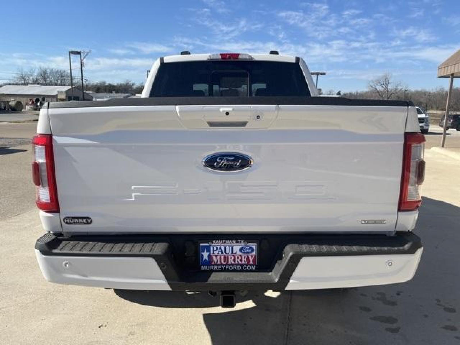 2023 White Metallic /Black Ford F-150 Lariat (1FTFW1E82PF) with an 3.5L V6 EcoBoost engine, Automatic transmission, located at 1105 E Mulberry, Kaufman, TX, 75142, (972) 962-2151, 32.589550, -96.300926 - Star White Metallic Tri-Coat 2023 Ford F-150 4D SuperCrew Lariat 4WD 10-Speed Automatic 3.5L V6 EcoBoost 4WD.<br><br><br>Please call Paul Murrey Ford Inc. In Kaufman Texas A Family Dealership Since 1952 Serving the Dallas Fort Worth and East Texas areas for over 70 years. Please call 972-962-2151 ww - Photo #5