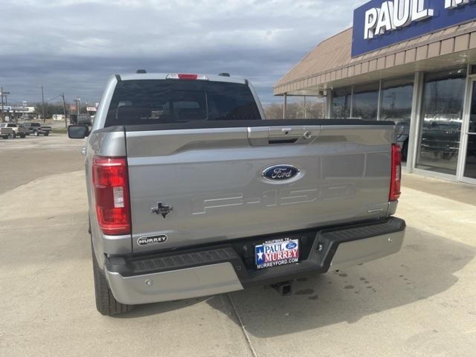 2023 Silver Metallic /Black Ford F-150 XLT (1FTEW1CP7PK) with an 2.7L V6 EcoBoost engine, Automatic transmission, located at 1105 E Mulberry, Kaufman, TX, 75142, (972) 962-2151, 32.589550, -96.300926 - Iconic Silver Metallic 2023 Ford F-150 4D SuperCrew XLT RWD 10-Speed Automatic 2.7L V6 EcoBoost<br><br><br>Please call Paul Murrey Ford Inc. In Kaufman Texas A Family Dealership Since 1952 Serving the Dallas Fort Worth and East Texas areas for over 70 years. Please call 972-962-2151 www.murreyford.c - Photo #4