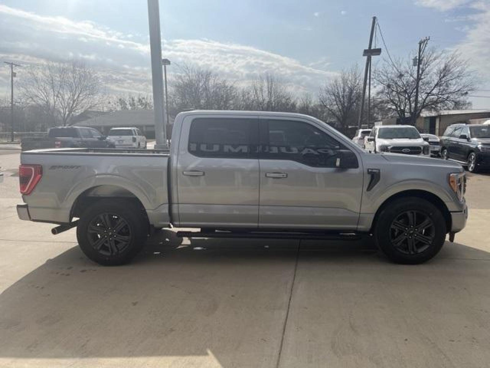2023 Silver Metallic /Black Ford F-150 XLT (1FTEW1CP7PK) with an 2.7L V6 EcoBoost engine, Automatic transmission, located at 1105 E Mulberry, Kaufman, TX, 75142, (972) 962-2151, 32.589550, -96.300926 - Iconic Silver Metallic 2023 Ford F-150 4D SuperCrew XLT RWD 10-Speed Automatic 2.7L V6 EcoBoost<br><br><br>Please call Paul Murrey Ford Inc. In Kaufman Texas A Family Dealership Since 1952 Serving the Dallas Fort Worth and East Texas areas for over 70 years. Please call 972-962-2151 www.murreyford.c - Photo #7