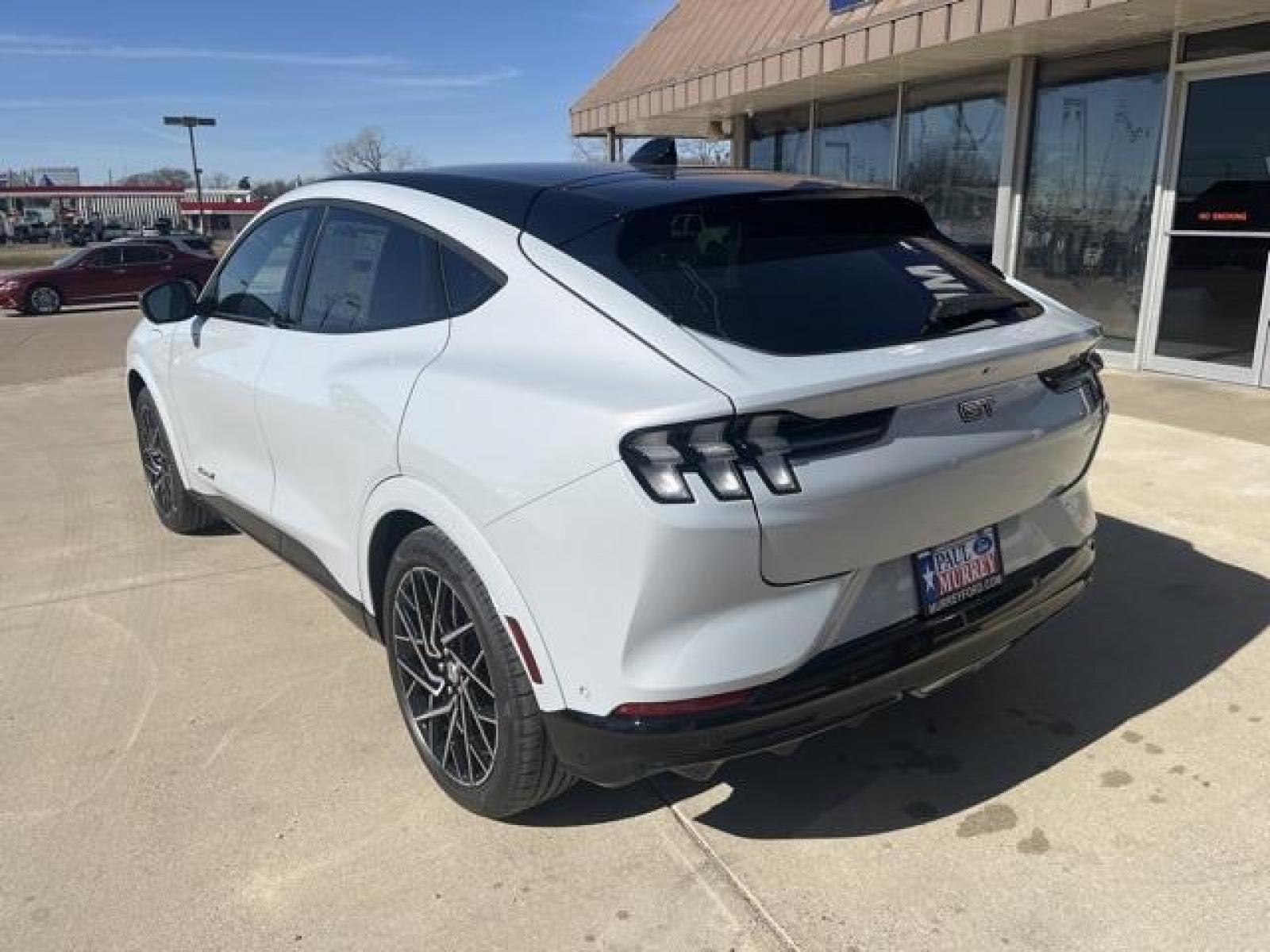 2023 White /Performance Gray With Metallic Stitching Ford Mustang Mach-E GT (3FMTK4SX1PM) with an Electric ZEV 480hp engine, Automatic transmission, located at 1105 E Mulberry, Kaufman, TX, 75142, (972) 962-2151, 32.589550, -96.300926 - Space White Metallic 2023 Ford Mustang Mach-E 4D Sport Utility GT AWD Single-Speed Automatic Electric ZEV 480hp<br><br>Recent Arrival! 88/75 City/Highway MPG<br><br><br>Please call Paul Murrey Ford Inc. In Kaufman Texas A Family Dealership Since 1952 Serving the Dallas Fort Worth and East Texas area - Photo #4
