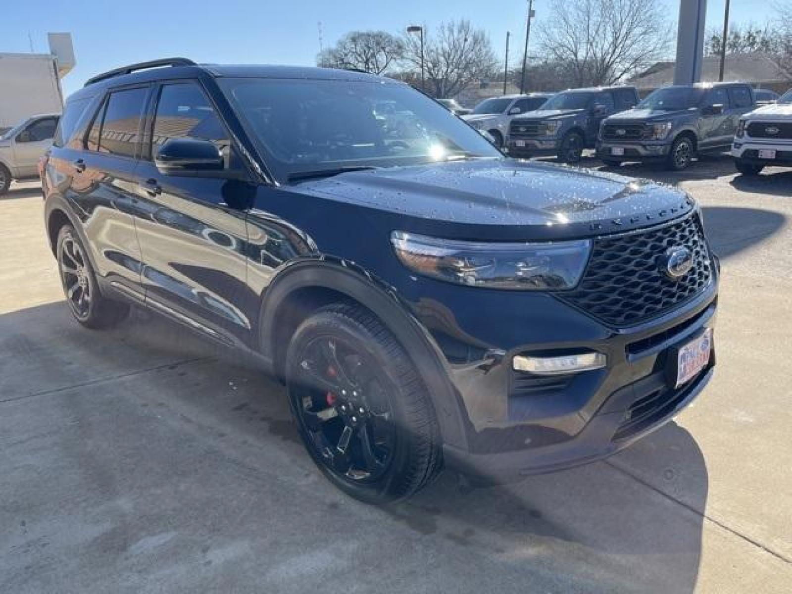 2022 Black /Ebony Ford Explorer ST (1FM5K8GC3NG) with an 3.0L EcoBoost V6 engine, Automatic transmission, located at 1105 E Mulberry, Kaufman, TX, 75142, (972) 962-2151, 32.589550, -96.300926 - Agate Black Metallic 2022 Ford Explorer 4D Sport Utility ST 4WD 10-Speed Automatic 3.0L EcoBoost V6 4WD.<br><br><br>Please call Paul Murrey Ford Inc. In Kaufman Texas A Family Dealership Since 1952 Serving the Dallas Fort Worth and East Texas areas for over 70 years. Please call 972-962-2151 www.mur - Photo #8