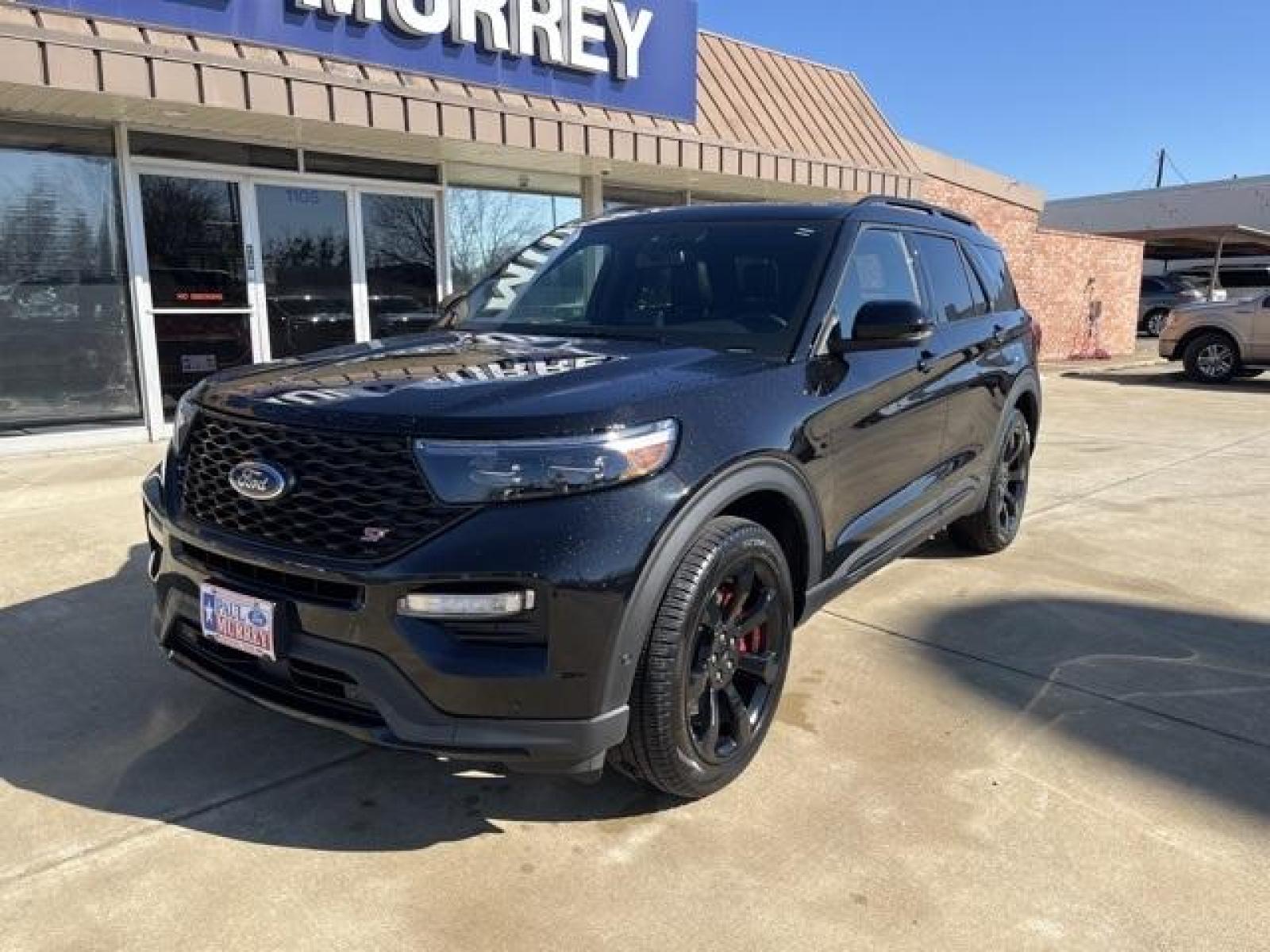 2022 Black /Ebony Ford Explorer ST (1FM5K8GC3NG) with an 3.0L EcoBoost V6 engine, Automatic transmission, located at 1105 E Mulberry, Kaufman, TX, 75142, (972) 962-2151, 32.589550, -96.300926 - Agate Black Metallic 2022 Ford Explorer 4D Sport Utility ST 4WD 10-Speed Automatic 3.0L EcoBoost V6 4WD.<br><br><br>Please call Paul Murrey Ford Inc. In Kaufman Texas A Family Dealership Since 1952 Serving the Dallas Fort Worth and East Texas areas for over 70 years. Please call 972-962-2151 www.mur - Photo #1